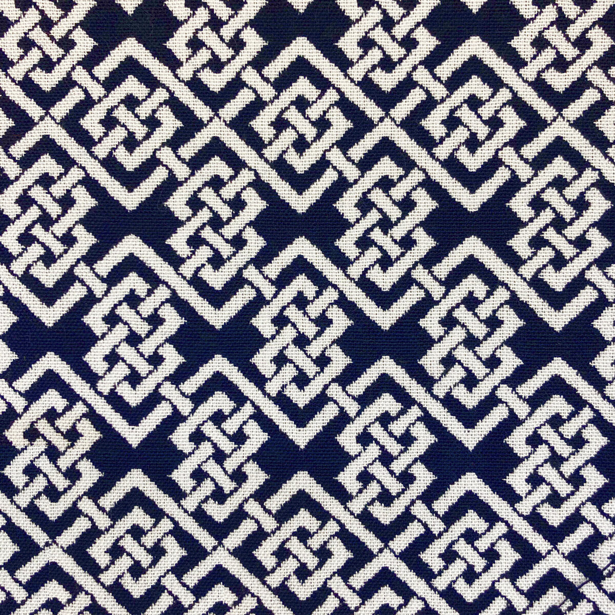Ephraim fabric in navy color - pattern LCT1055.006.0 - by Gaston y Daniela in the Lorenzo Castillo VI collection