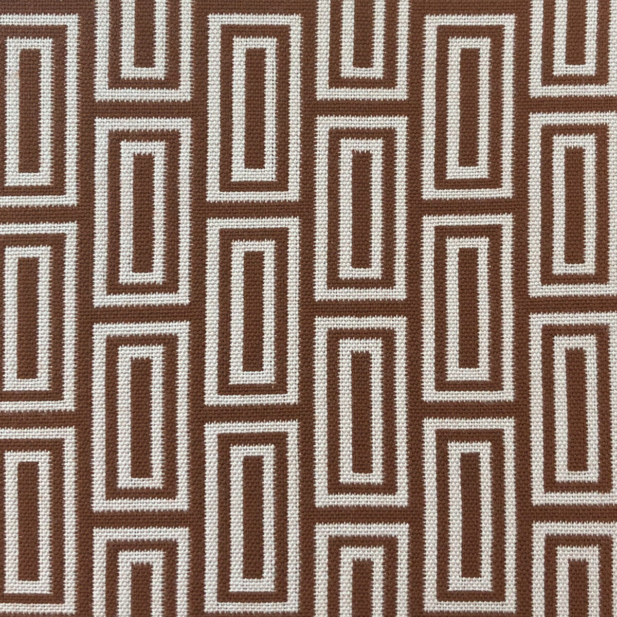 Caleb fabric in tabaco color - pattern LCT1056.001.0 - by Gaston y Daniela in the Lorenzo Castillo VI collection
