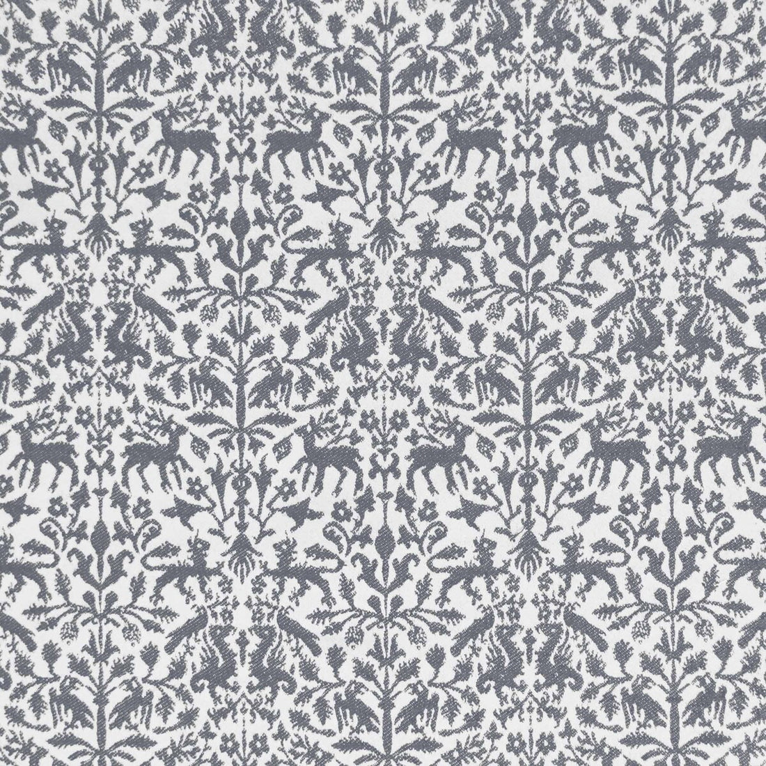 Augusta Emerita fabric in gris color - pattern LCT1112.004.0 - by Gaston y Daniela in the Lorenzo Castillo IX Hesperia collection