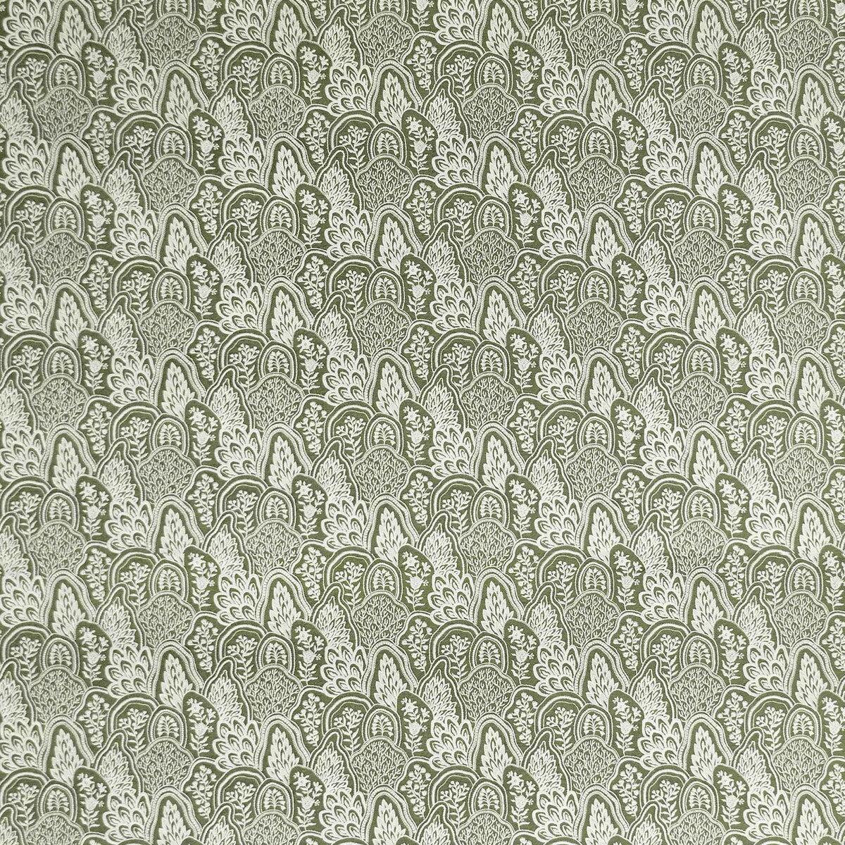 Jota fabric in verde color - pattern number LCT1150.003.0 - by Gaston y Daniela in the Lorenzo Castillo X collection
