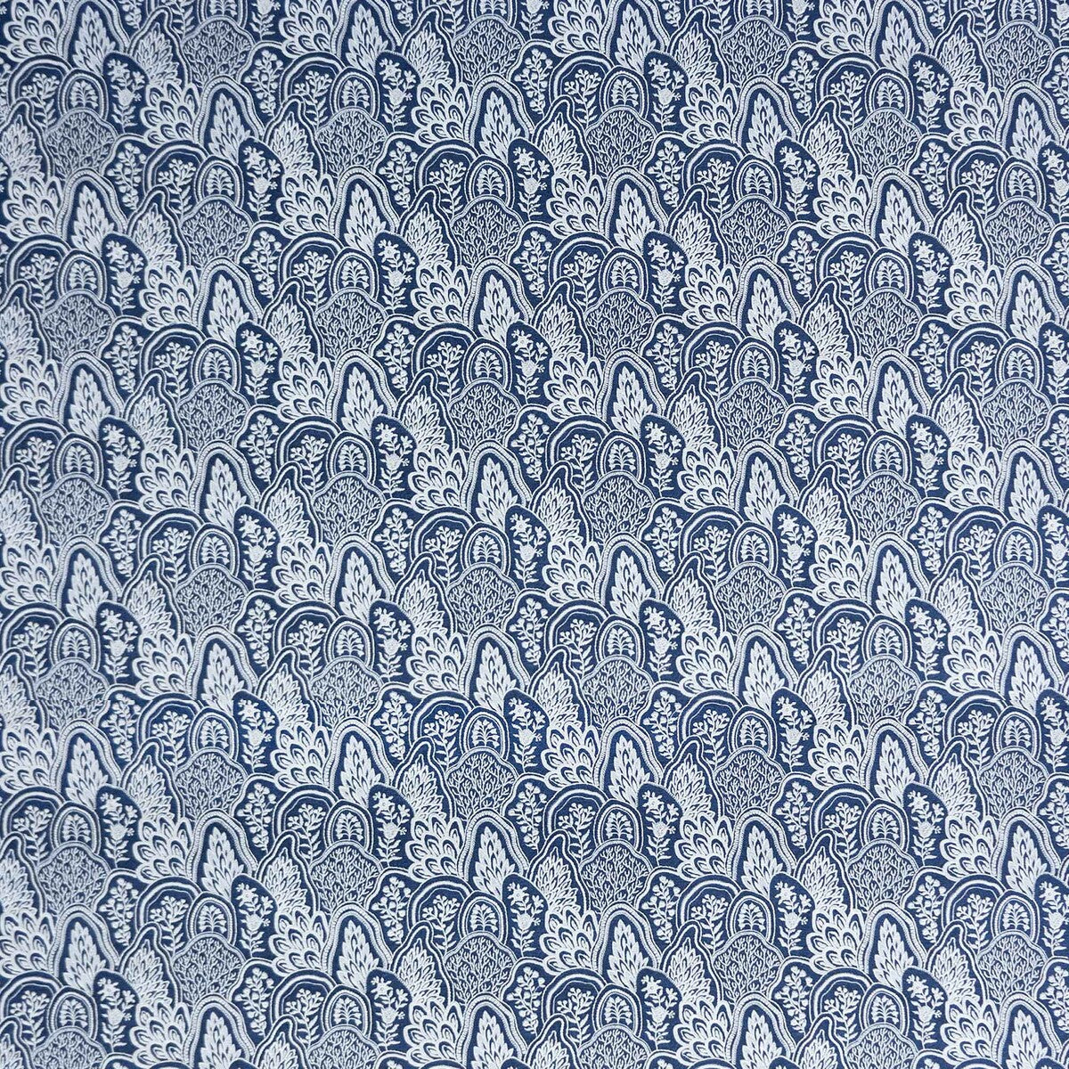 Jota fabric in azul color - pattern number LCT1150.004.0 - by Gaston y Daniela in the Lorenzo Castillo X collection