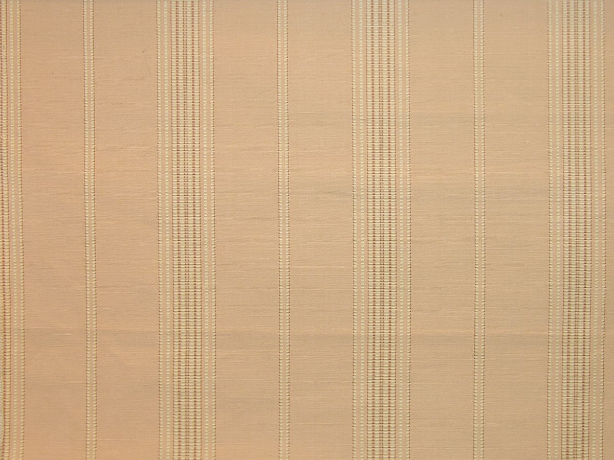 Rayure Marly fabric in peach color - pattern number LE 00021880 - by Scalamandre in the Old World Weavers collection