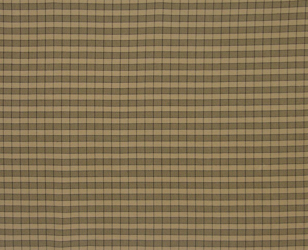 Oxford Check fabric in tan black color - pattern number LE 00031258 - by Scalamandre in the Old World Weavers collection