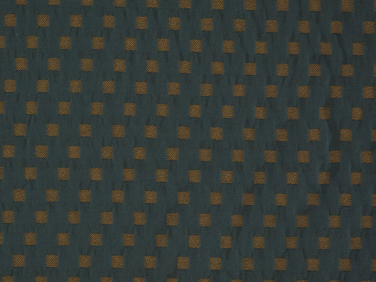 Stickley Square fabric in blue spruce color - pattern number LI 00051358 - by Scalamandre in the Old World Weavers collection