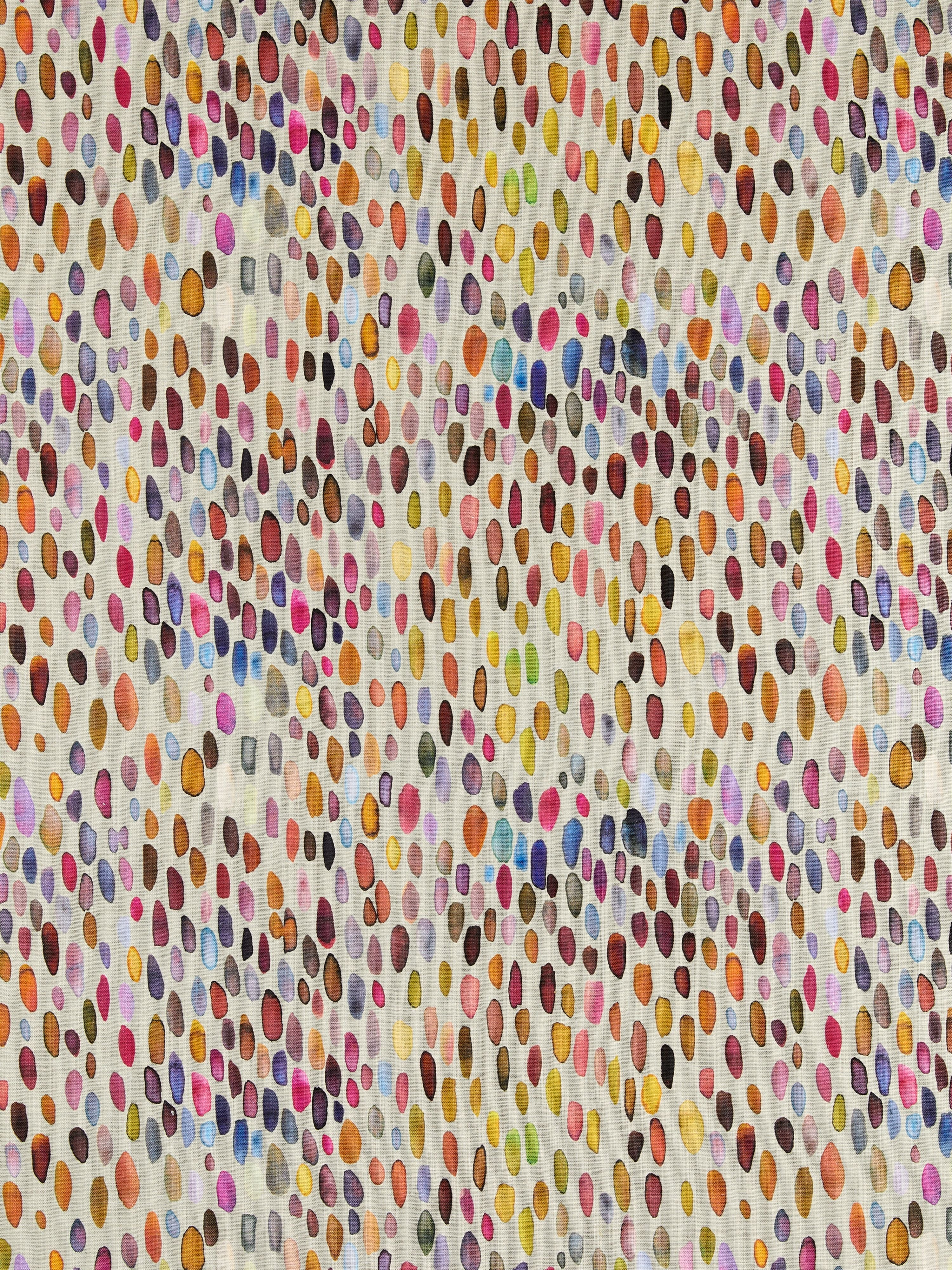 Jamboree Linen Print fabric in magenta / multi color - pattern number LO 00025096 - by Scalamandre in the Old World Weavers collection