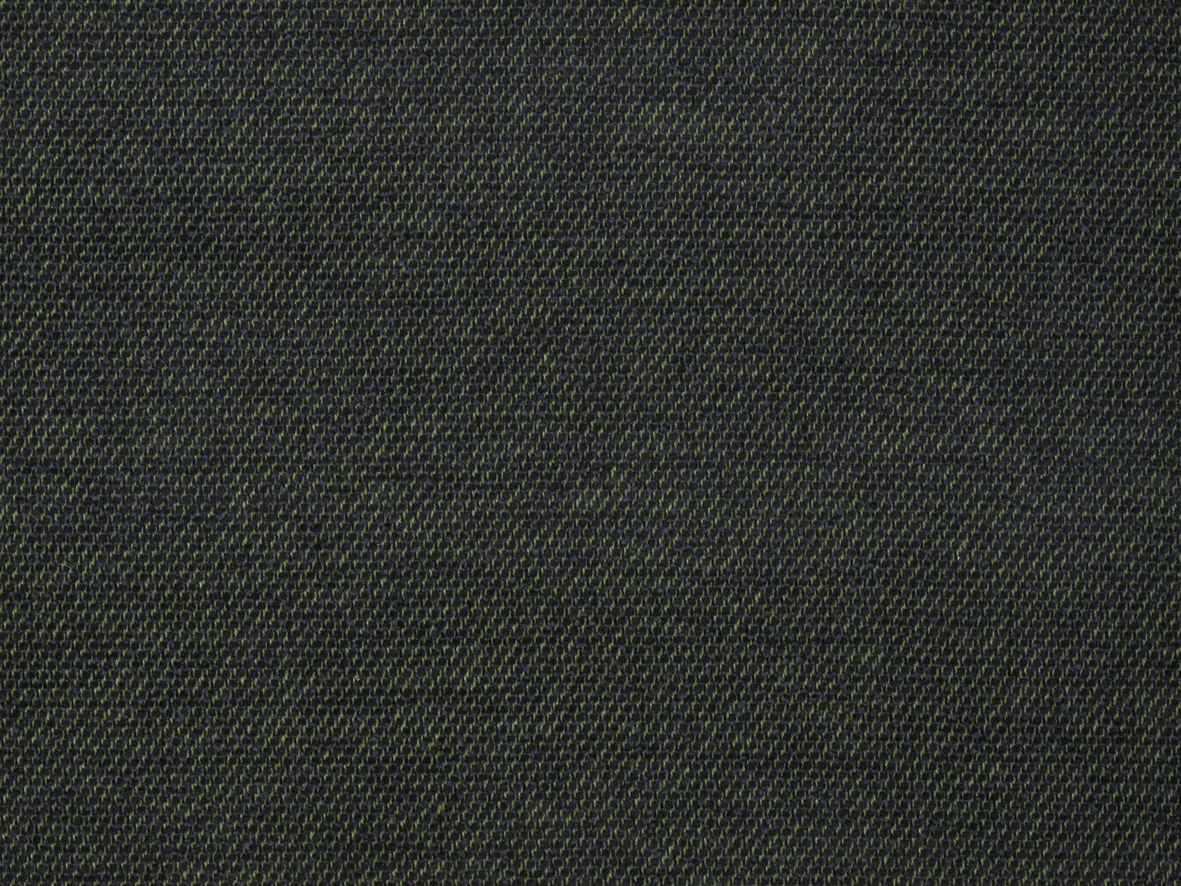 Bahia Twill fabric in green black color - pattern number LW 04201913 - by Scalamandre in the Old World Weavers collection