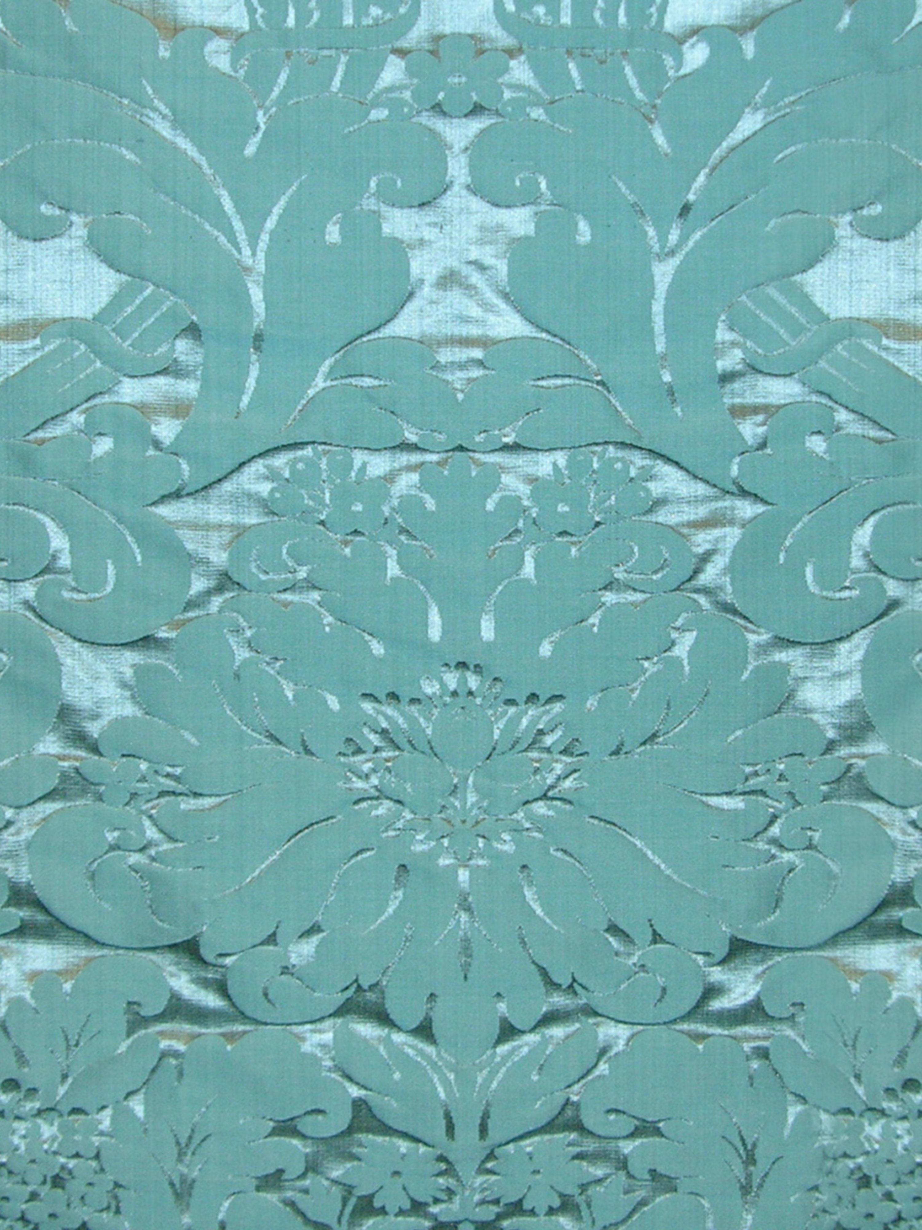 Lombardy fabric in teal color - pattern number M0 00031155 - by Scalamandre in the Old World Weavers collection