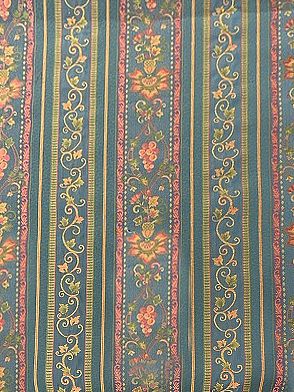 Samarcanda Stripe fabric in blue color - pattern number M0 00051347 - by Scalamandre in the Old World Weavers collection