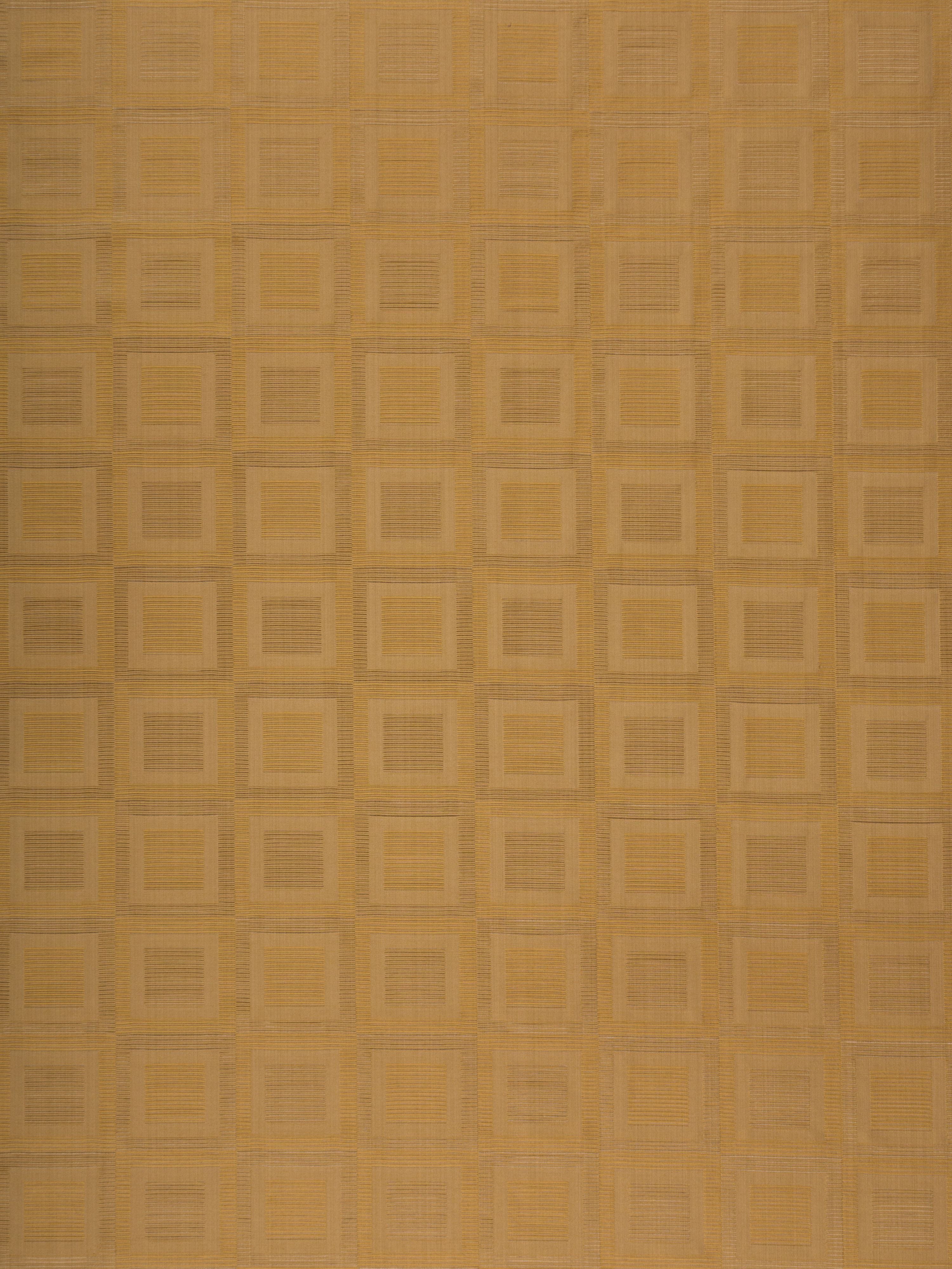 Juliet Square fabric in topaz color - pattern number M0 00091447 - by Scalamandre in the Old World Weavers collection
