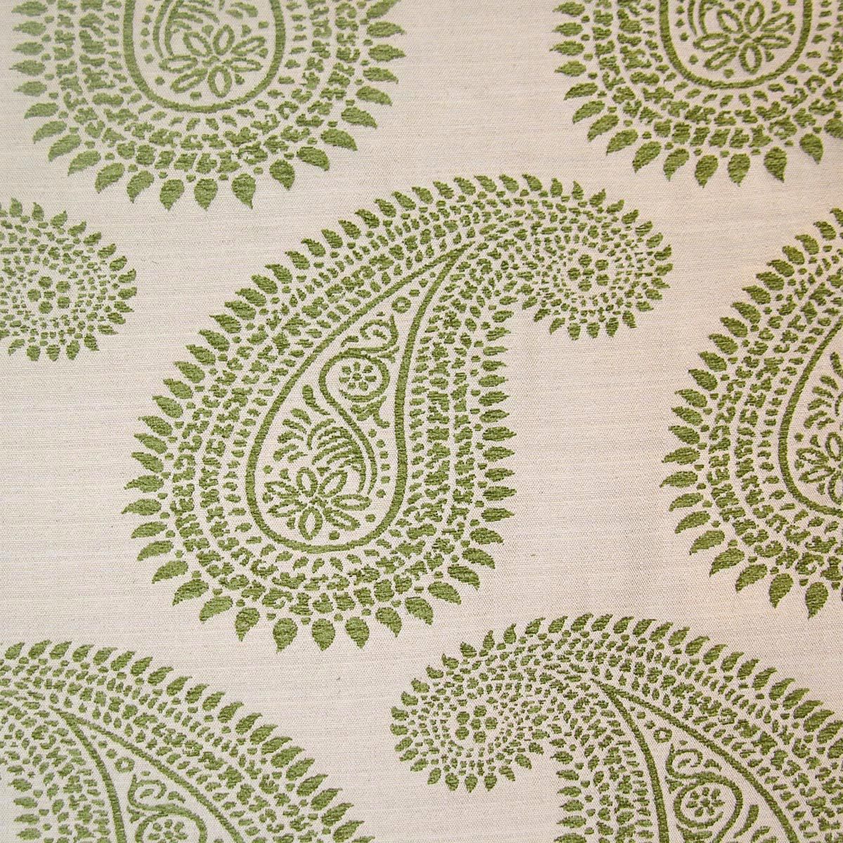 Kashmir fabric in green color - pattern number M5 00042023 - by Scalamandre in the Old World Weavers collection