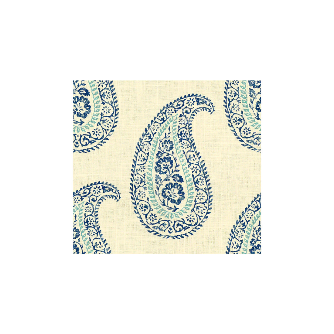 Madira fabric in sea color - pattern MADIRA.513.0 - by Kravet Design in the Echo Heirloom India collection