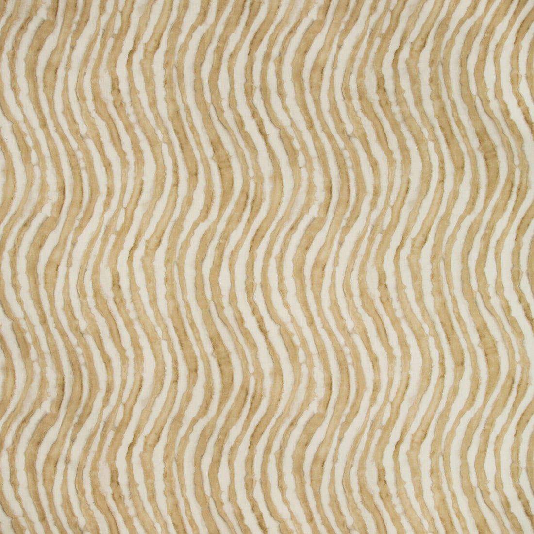 Makai fabric in ochre color - pattern MAKAI.16.0 - by Kravet Couture in the Terrae Prints collection