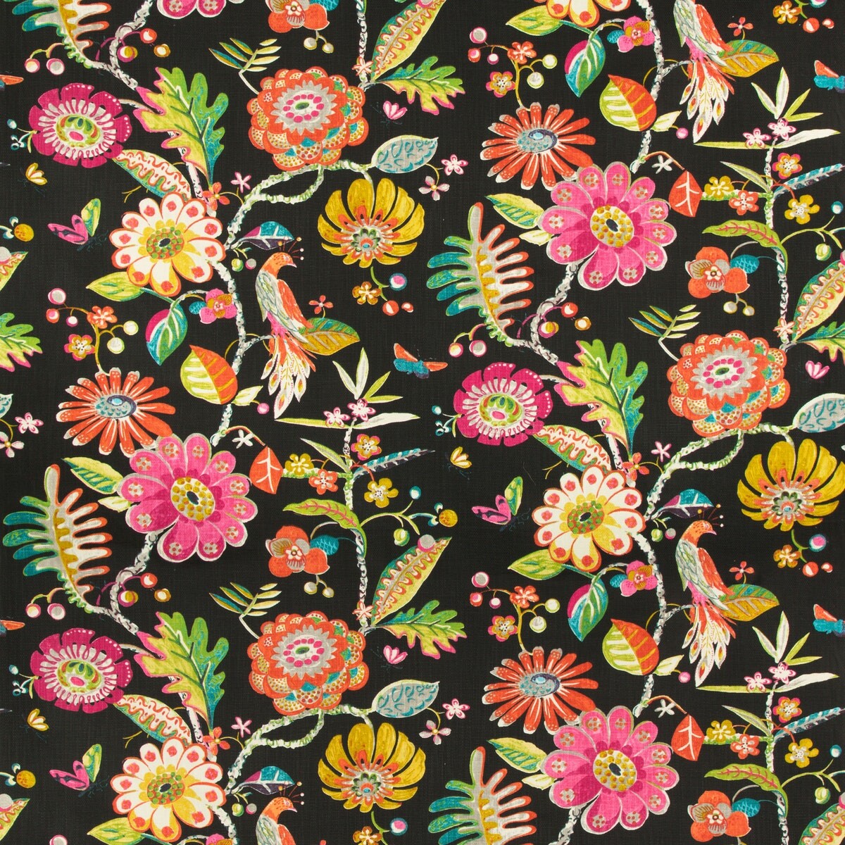Merak fabric in onyx color - pattern MERAK.8.0 - by Kravet Basics