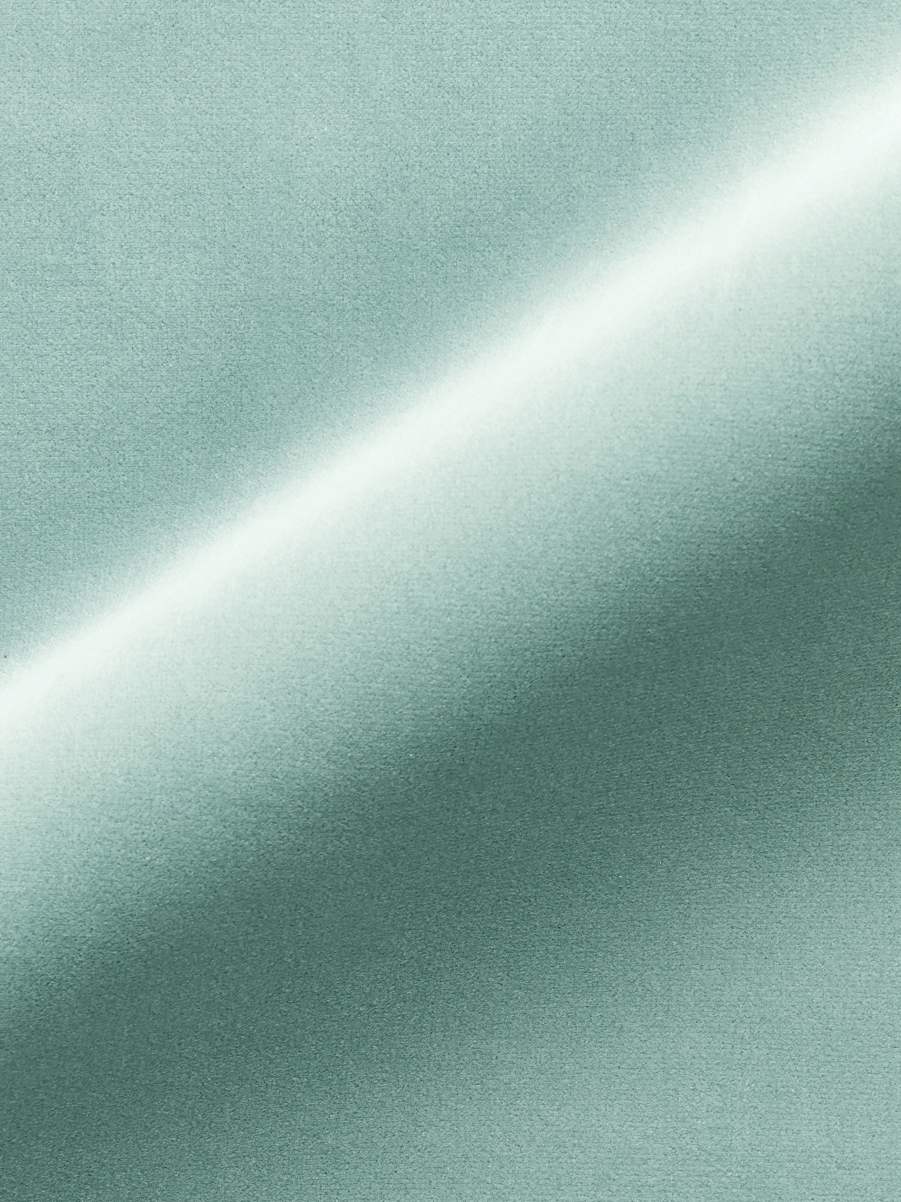 Torino Velvet fabric in aquamarine color - pattern number MT 00141247 - by Scalamandre in the Old World Weavers collection