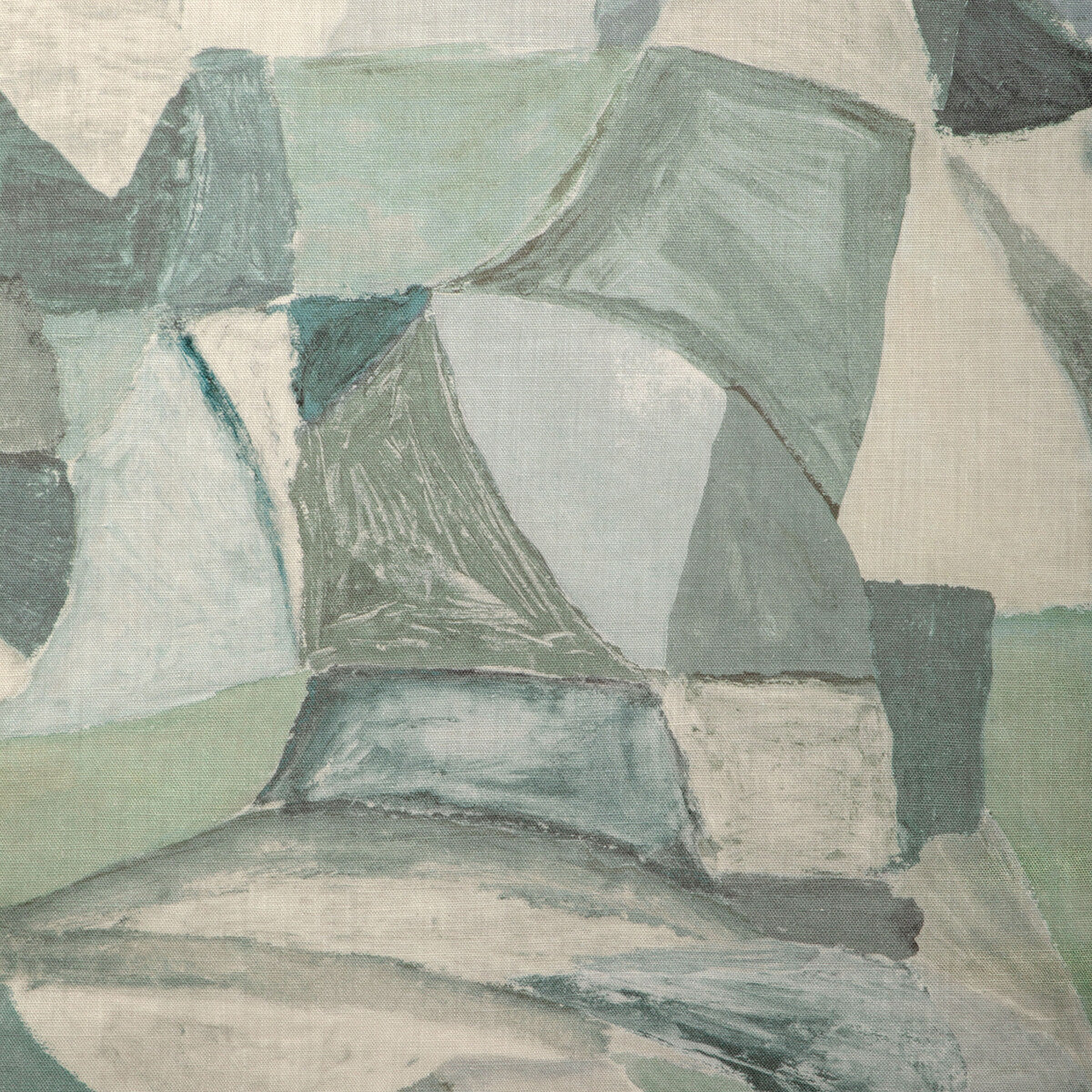 Mural fabric in seaglass color - pattern number MURAL.1530.0 - by Kravet Couture in the Art District collection