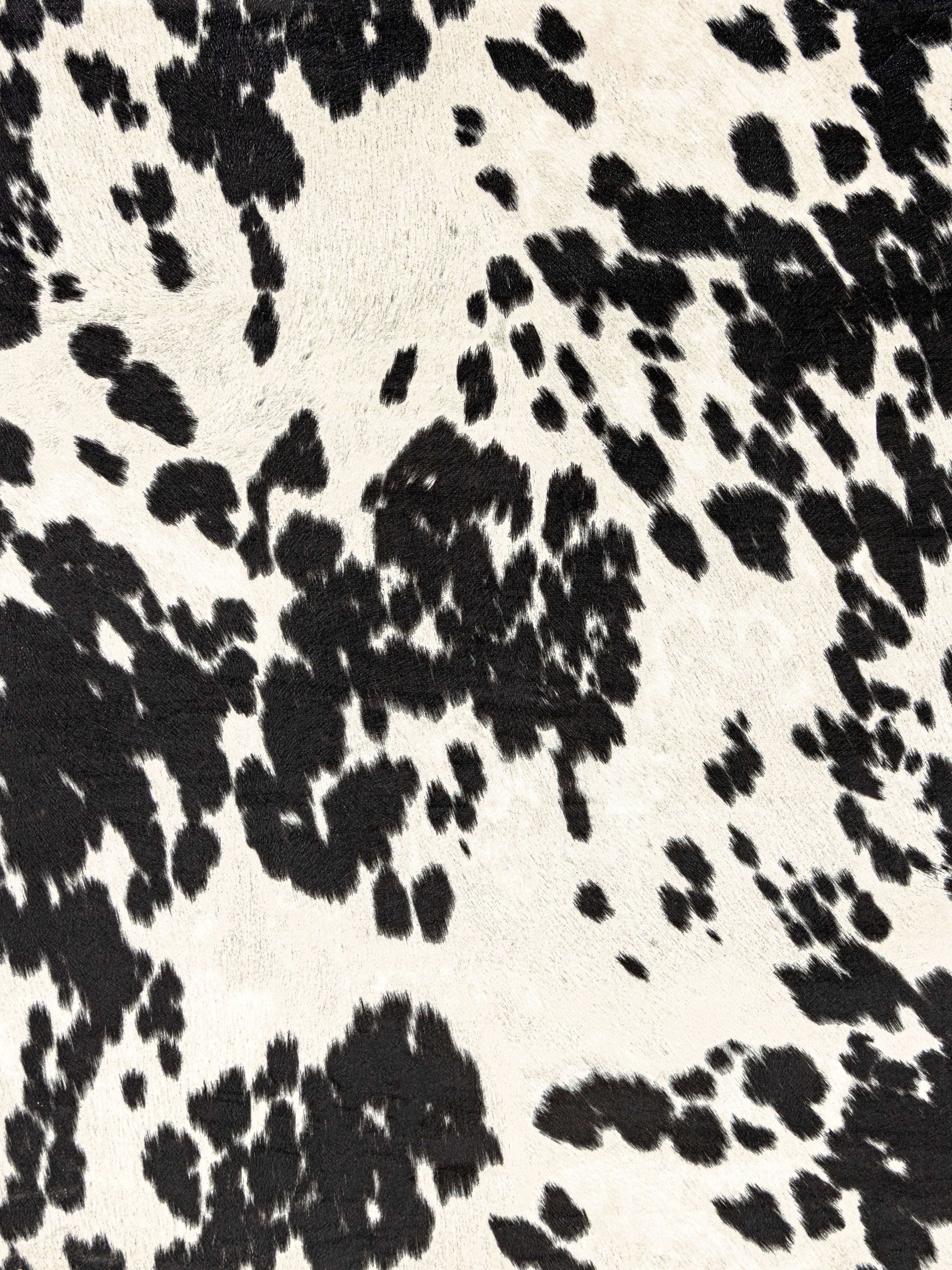 Pony fabric in black color - pattern number N2 0002PONY - by Scalamandre in the Old World Weavers collection