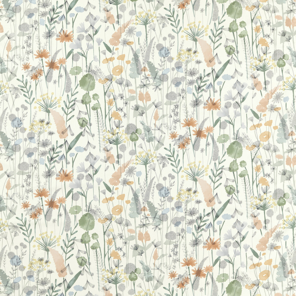 Kirinda fabric in sherbert color - pattern number NESF120885.SCN.0 - by Scion in the Scion collection
