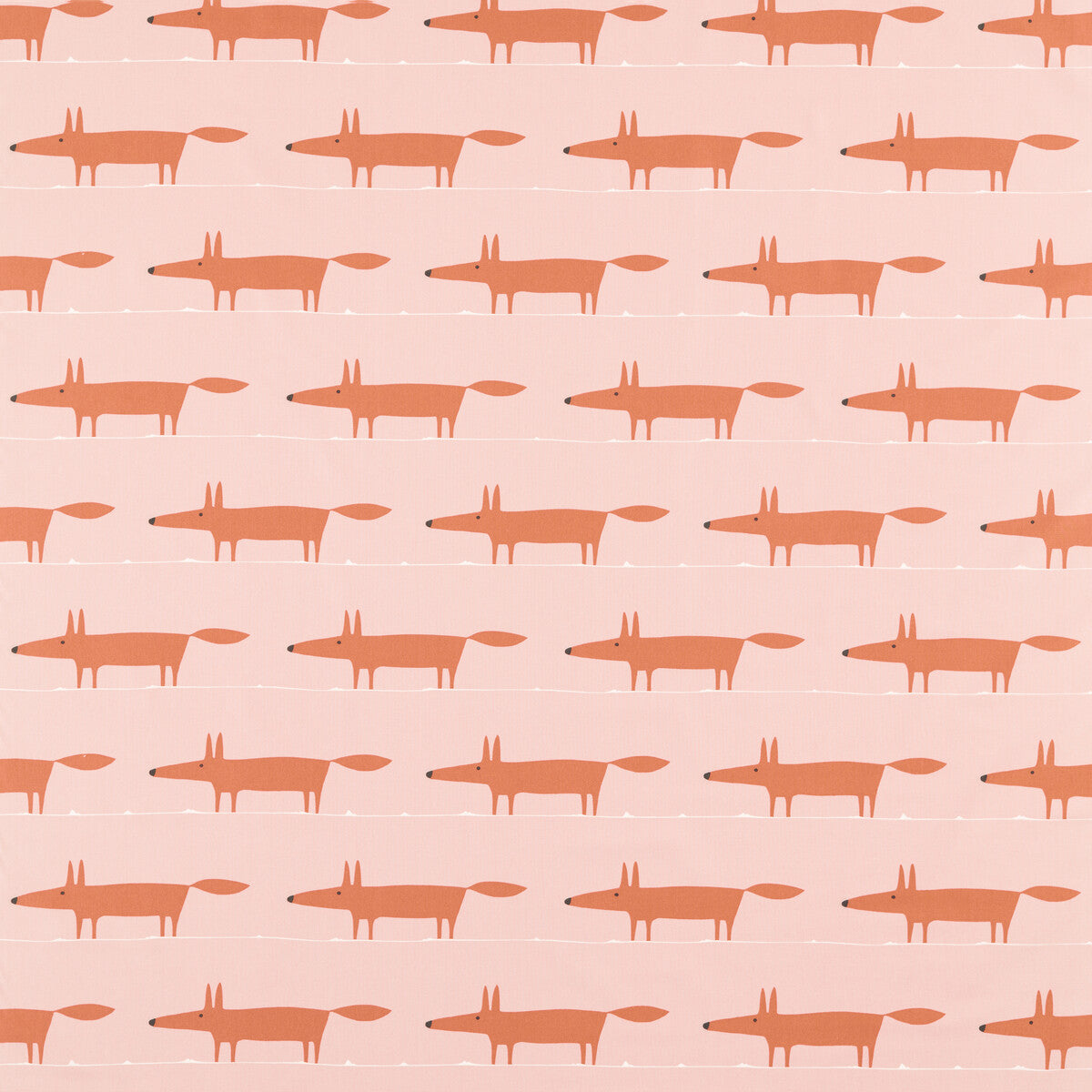 Midi Fox fabric in milkshake rose color - pattern number NHAP121093.SCN.0 - by Scion in the Scion collection