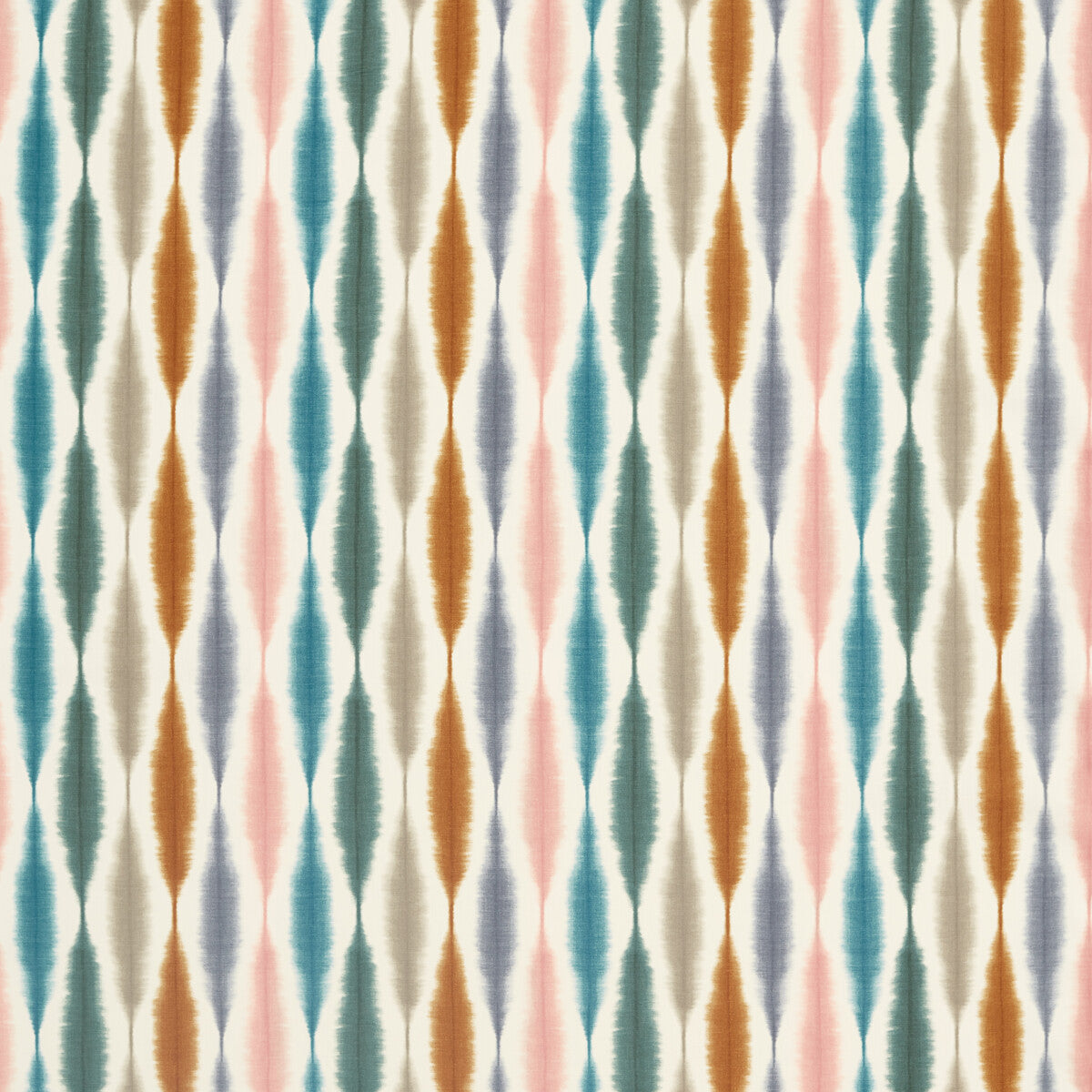 Usuko fabric in olive ginger teal color - pattern number NJAP120756.SCN.0 - by Scion in the Scion collection
