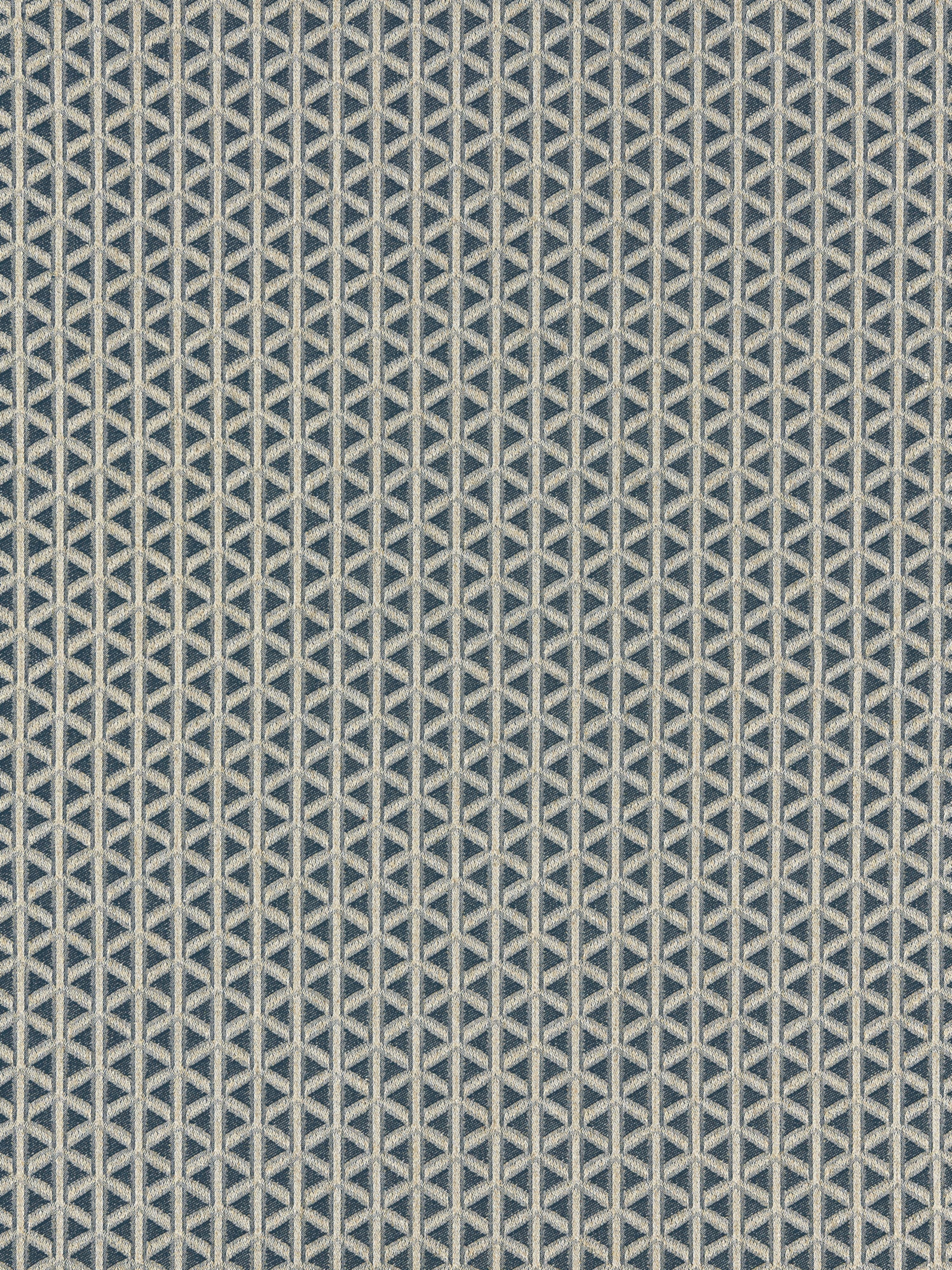 Cross Channel fabric in navy color - pattern number NK 0001CROS - by Scalamandre in the Old World Weavers collection