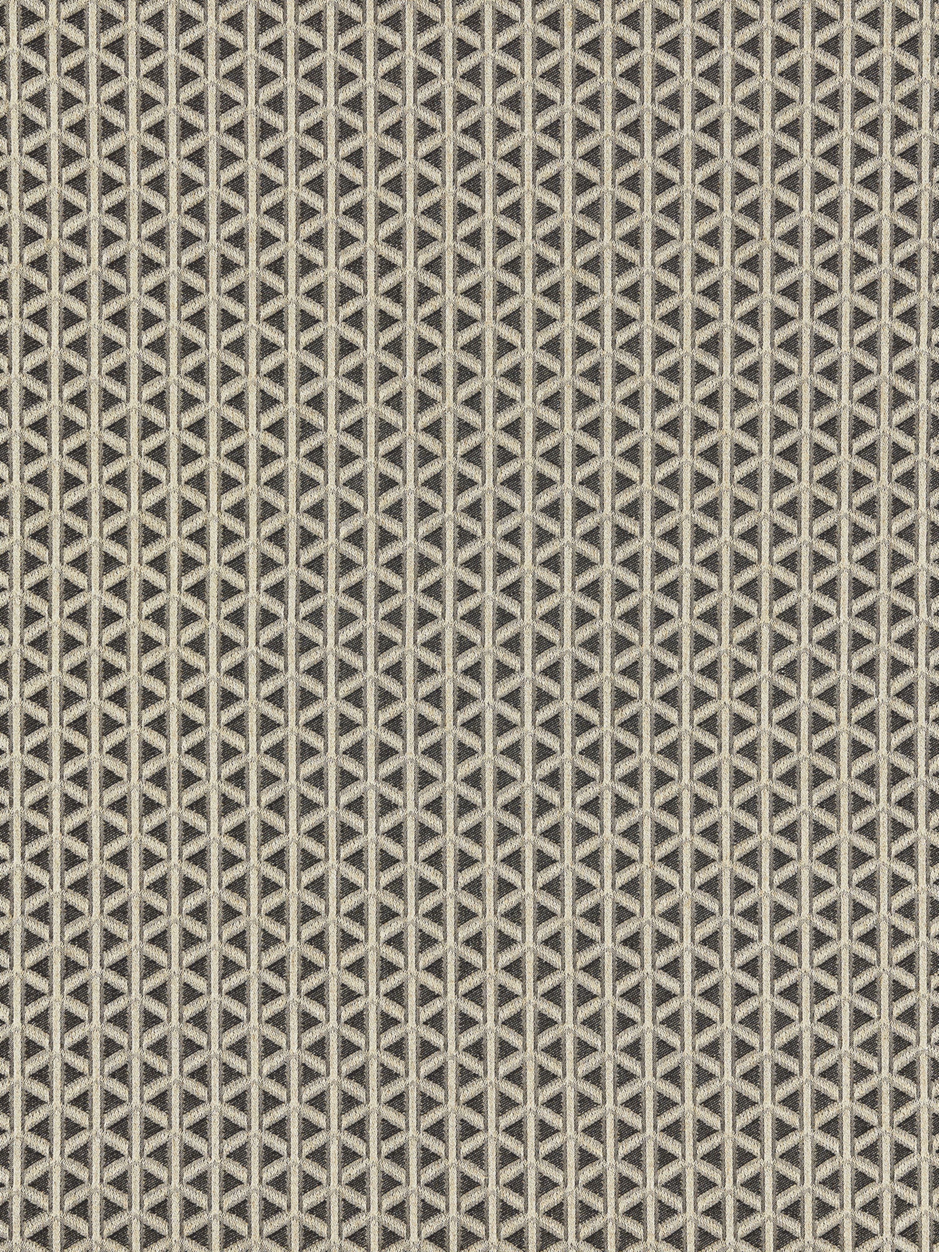 Cross Channel fabric in black color - pattern number NK 0008CROS - by Scalamandre in the Old World Weavers collection