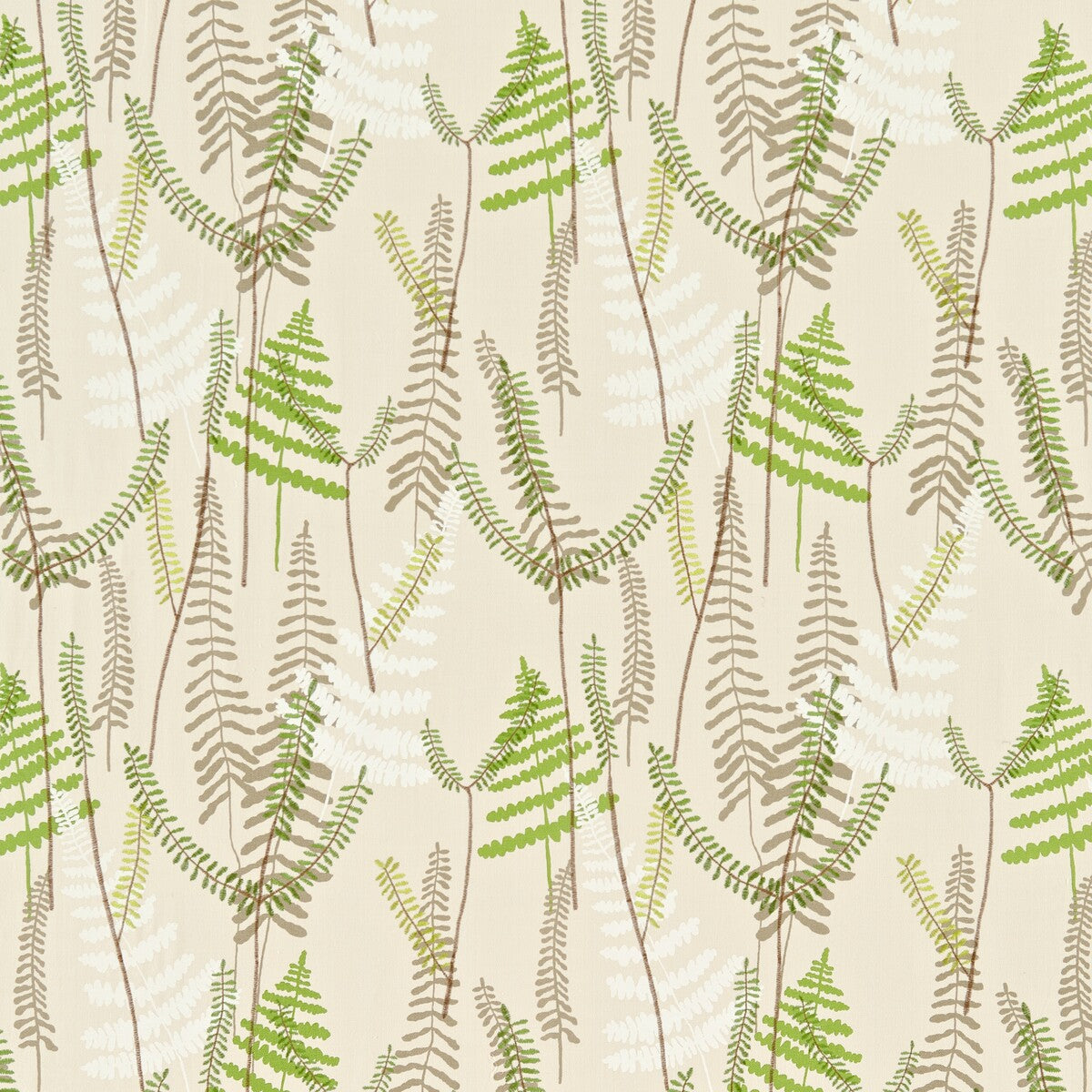 Athyrium fabric in green color - pattern number NMEL130352.SCN.0 - by Scion in the Scion collection