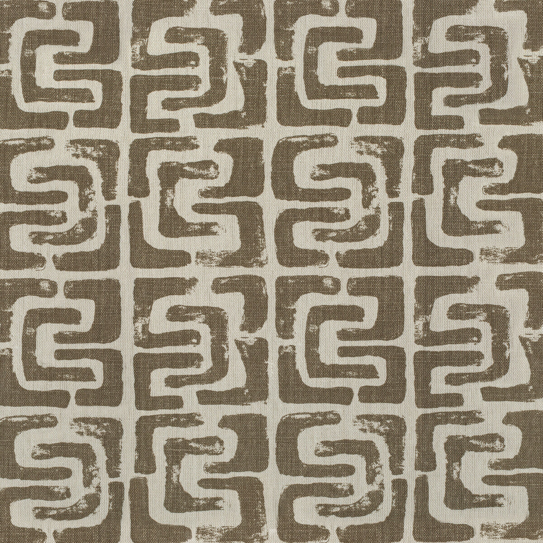 Oui Bloc fabric in canyon color - pattern OUI BLOC.6.0 - by Kravet Couture in the Linherr Hollingsworth Boheme II collection
