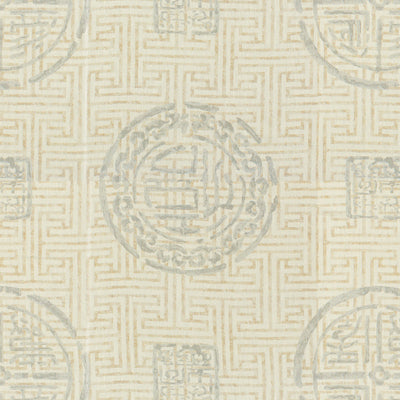 Palace Key fabric in lotus color - pattern PALACE KEY.1611.0 - by Kravet Couture in the Barbara Barry Indochine collection