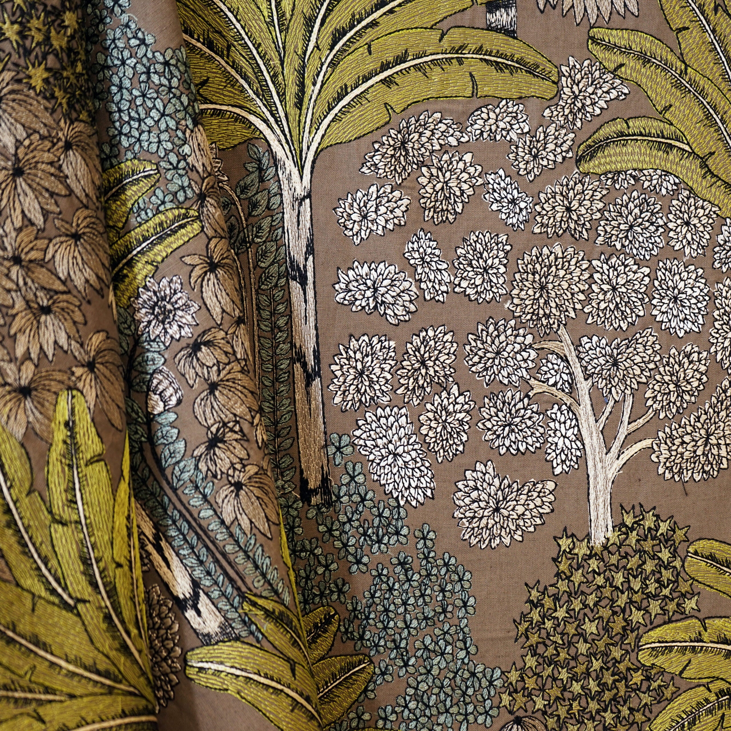 Palm fabric in 75 color - pattern number Palm75SJ101 - by JF Fabrics in the JF Studio collection