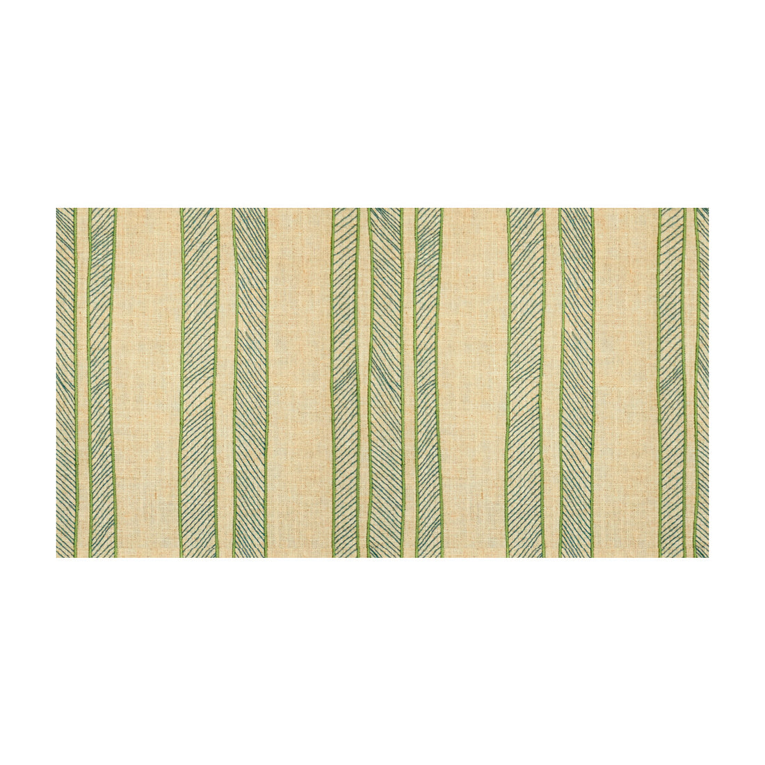 Cords fabric in fern color - pattern PF50387.4.0 - by Baker Lifestyle in the Waterside collection