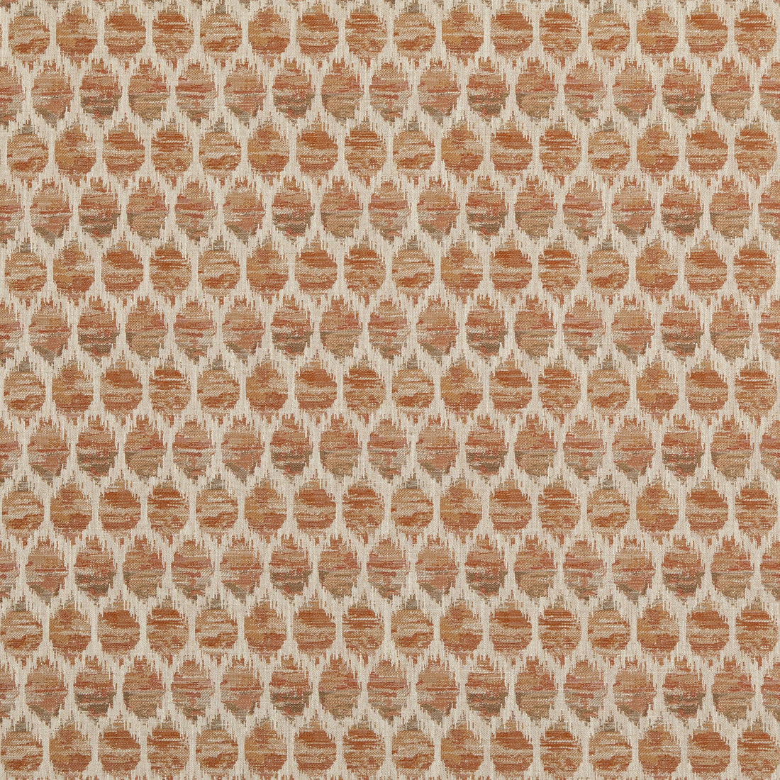 Honeycomb fabric in spice color - pattern PF50491.330.0 - by Baker Lifestyle in the Block Weaves collection