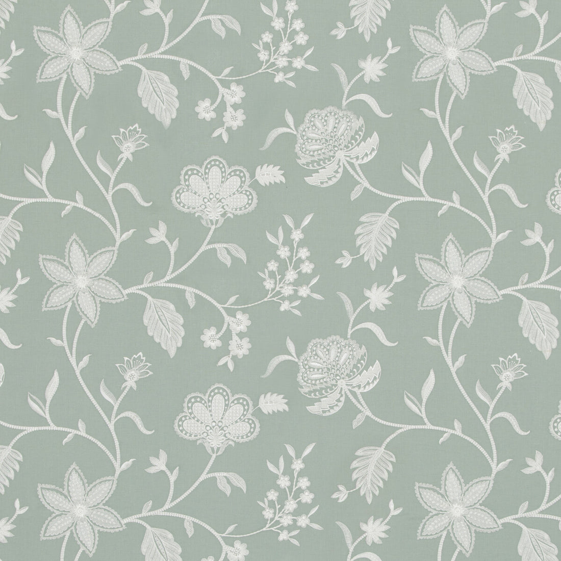 Petherton fabric in aqua color - pattern PF50504.725.0 - by Baker Lifestyle in the Bridport collection