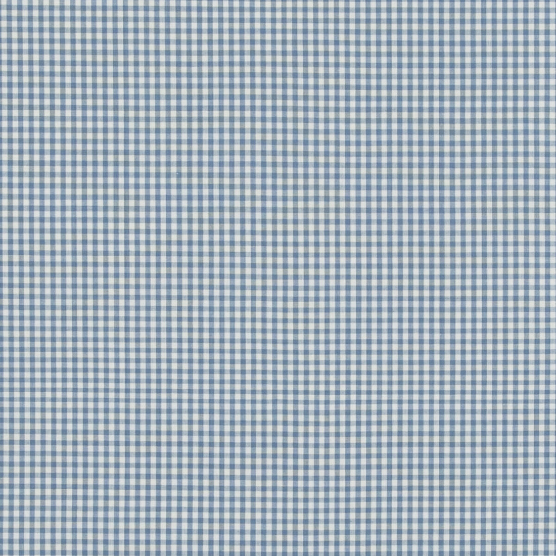 Sherborne Gingham fabric in soft blue color - pattern PF50506.605.0 - by Baker Lifestyle in the Bridport collection