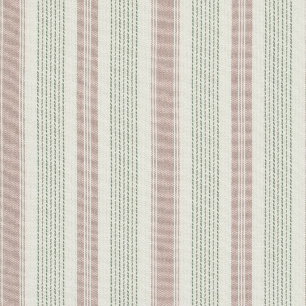 Purbeck Stripe fabric in pink/green color - pattern PF50507.3.0 - by Baker Lifestyle in the Bridport collection
