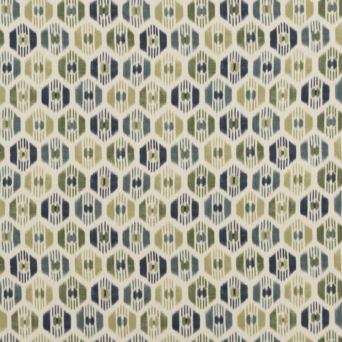 Caribana fabric in peacock color - pattern PP50433.5.0 - by Baker Lifestyle in the Carnival collection