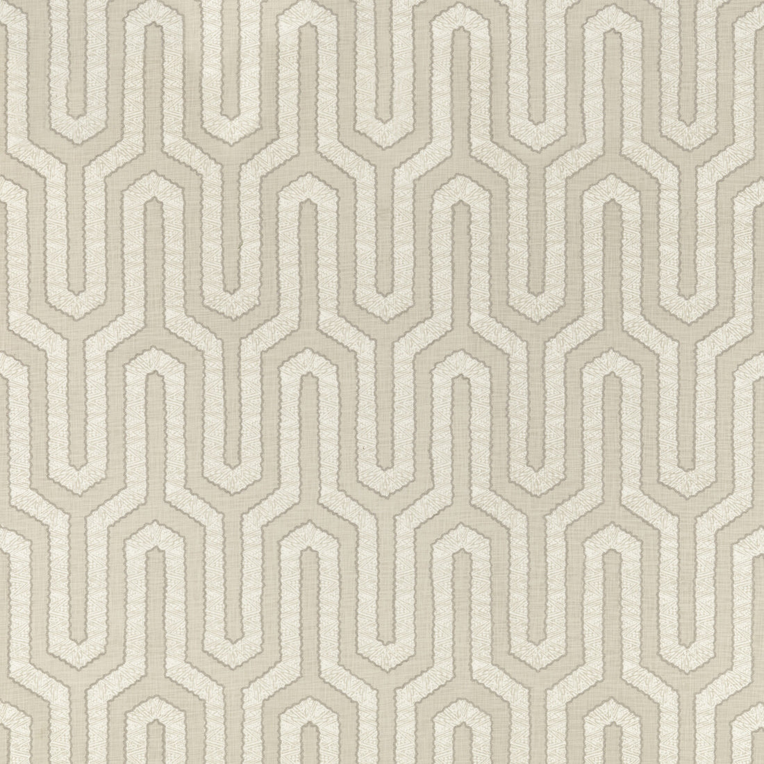 Santiago fabric in stone color - pattern PP50442.2.0 - by Baker Lifestyle in the Homes &amp; Gardens III collection