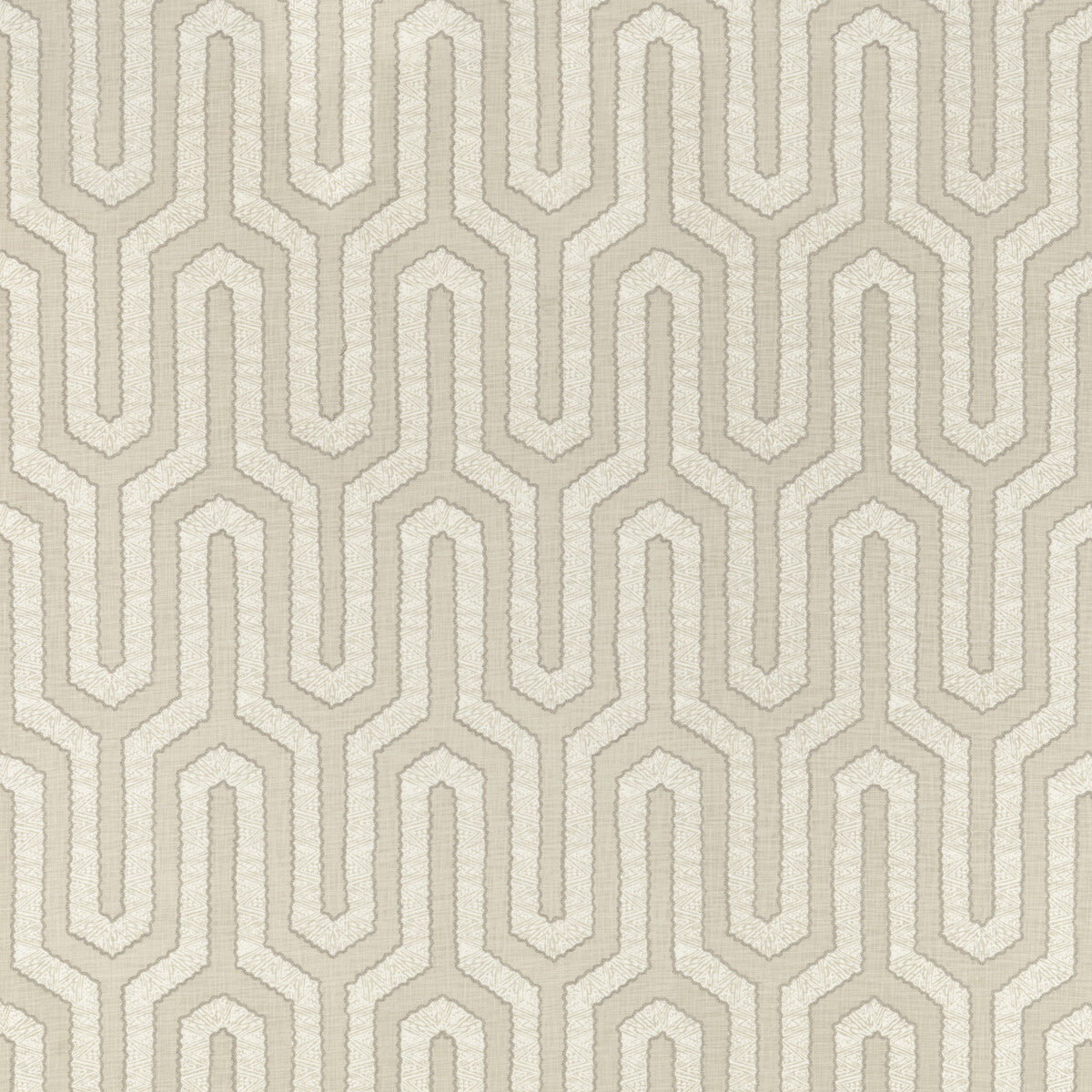 Santiago fabric in stone color - pattern PP50442.2.0 - by Baker Lifestyle in the Homes & Gardens III collection