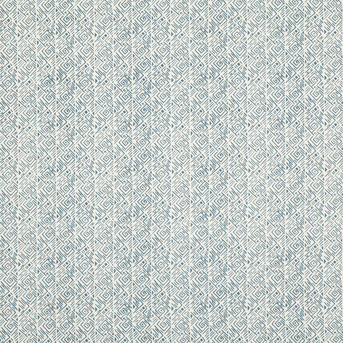 Laberinto fabric in indigo color - pattern PP50475.2.0 - by Baker Lifestyle in the Fiesta collection