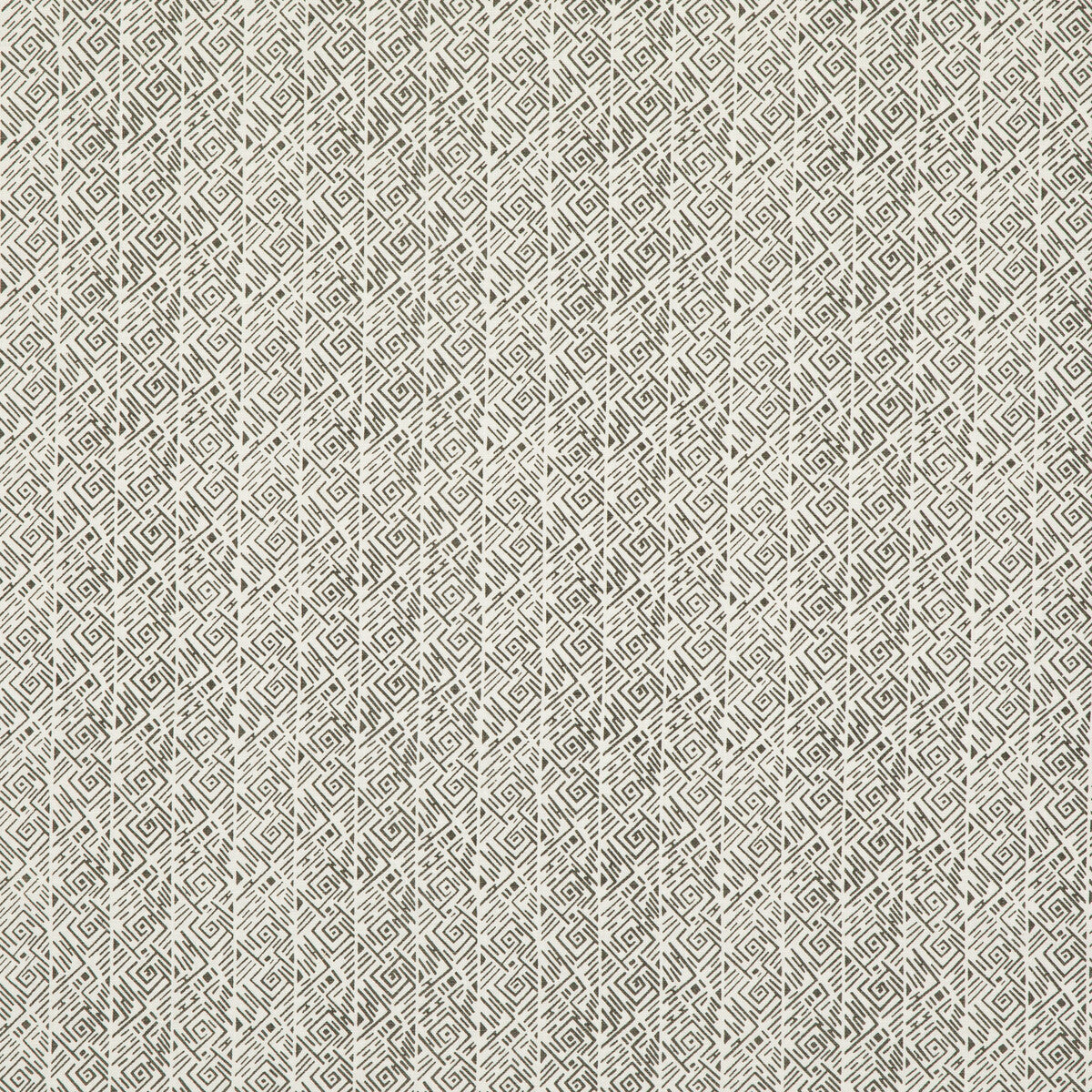 Laberinto fabric in charcoal color - pattern PP50475.3.0 - by Baker Lifestyle in the Fiesta collection