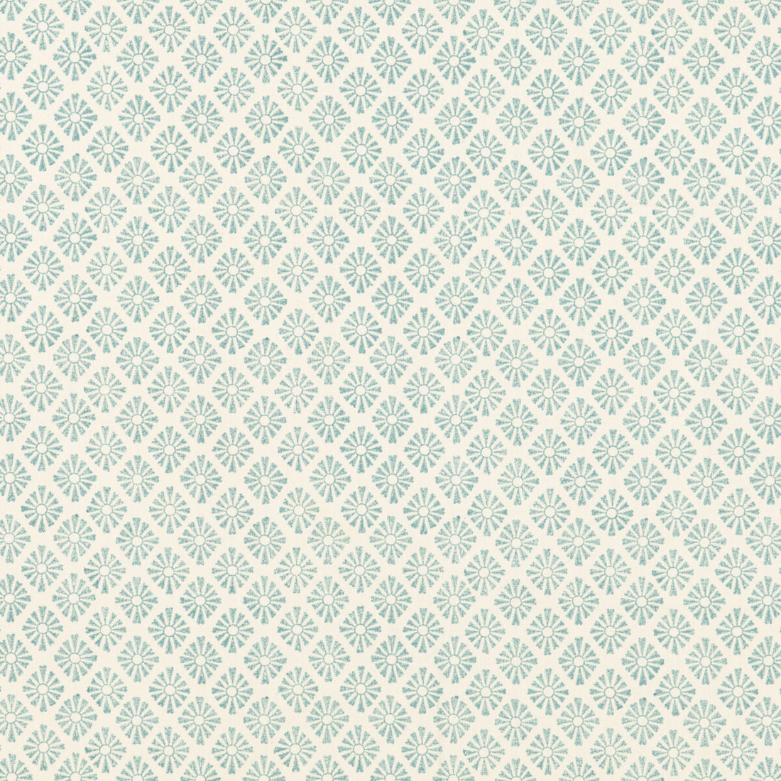 Sunburst fabric in aqua color - pattern PP50476.1.0 - by Baker Lifestyle in the Fiesta collection