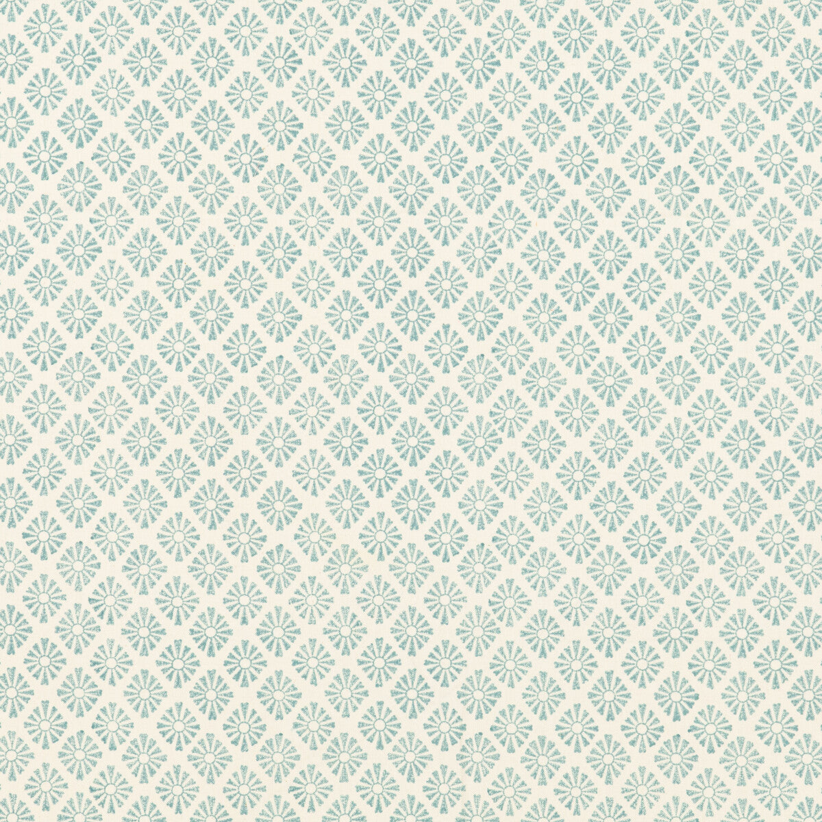 Sunburst fabric in aqua color - pattern PP50476.1.0 - by Baker Lifestyle in the Fiesta collection