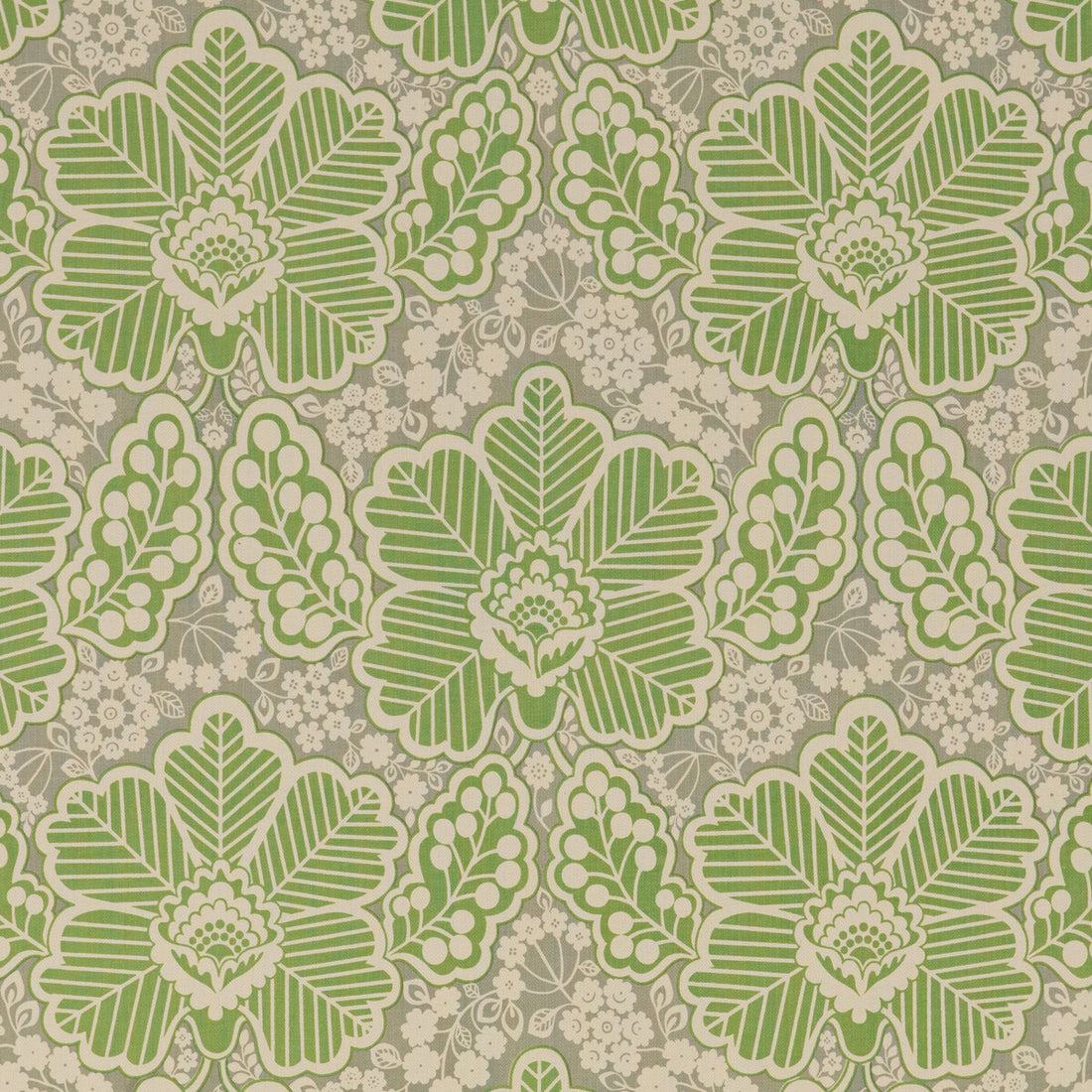Arbour fabric in green color - pattern PP50479.5.0 - by Baker Lifestyle in the Block Party collection