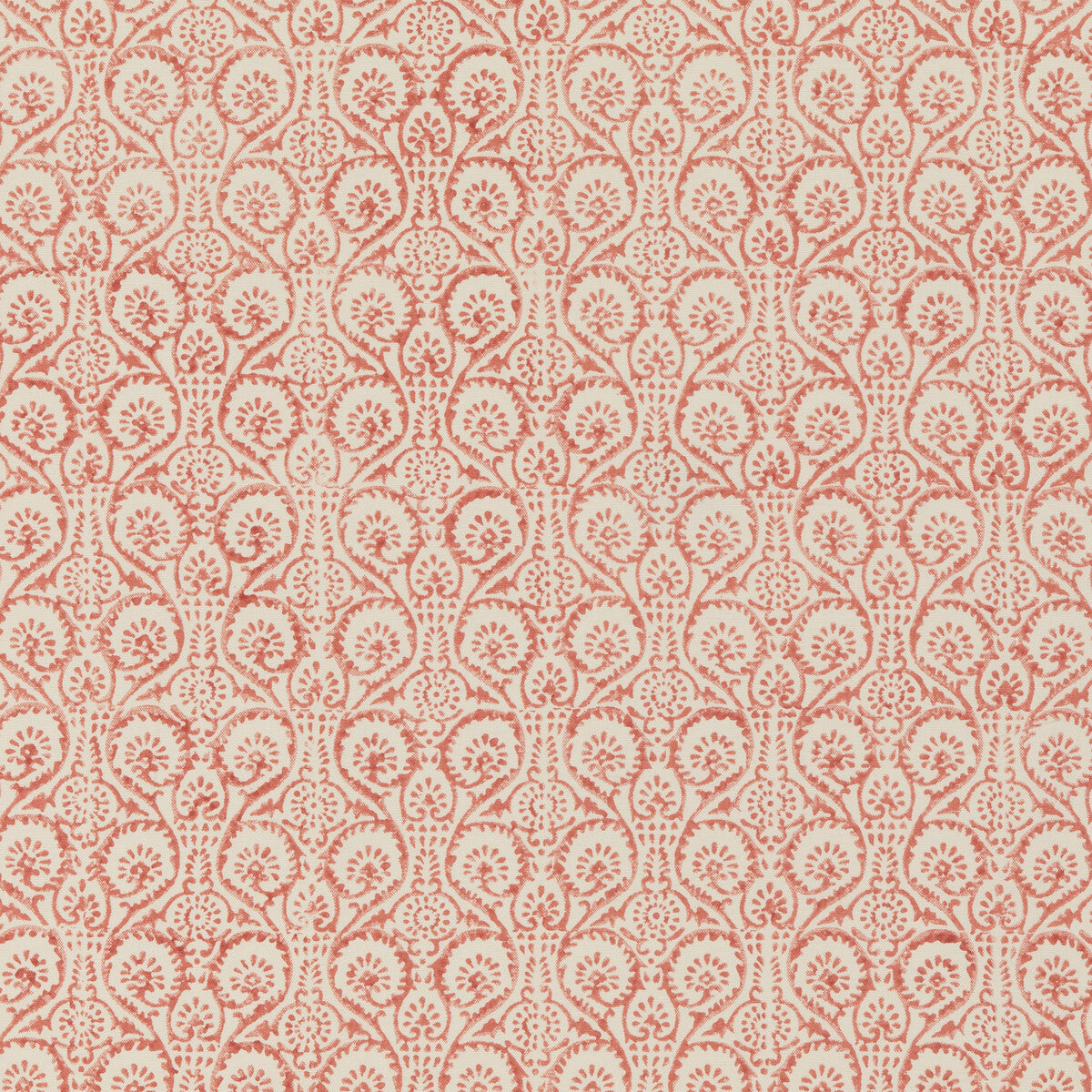 Pollen Trail fabric in rustic red color - pattern PP50481.2.0 - by Baker Lifestyle in the Block Party collection