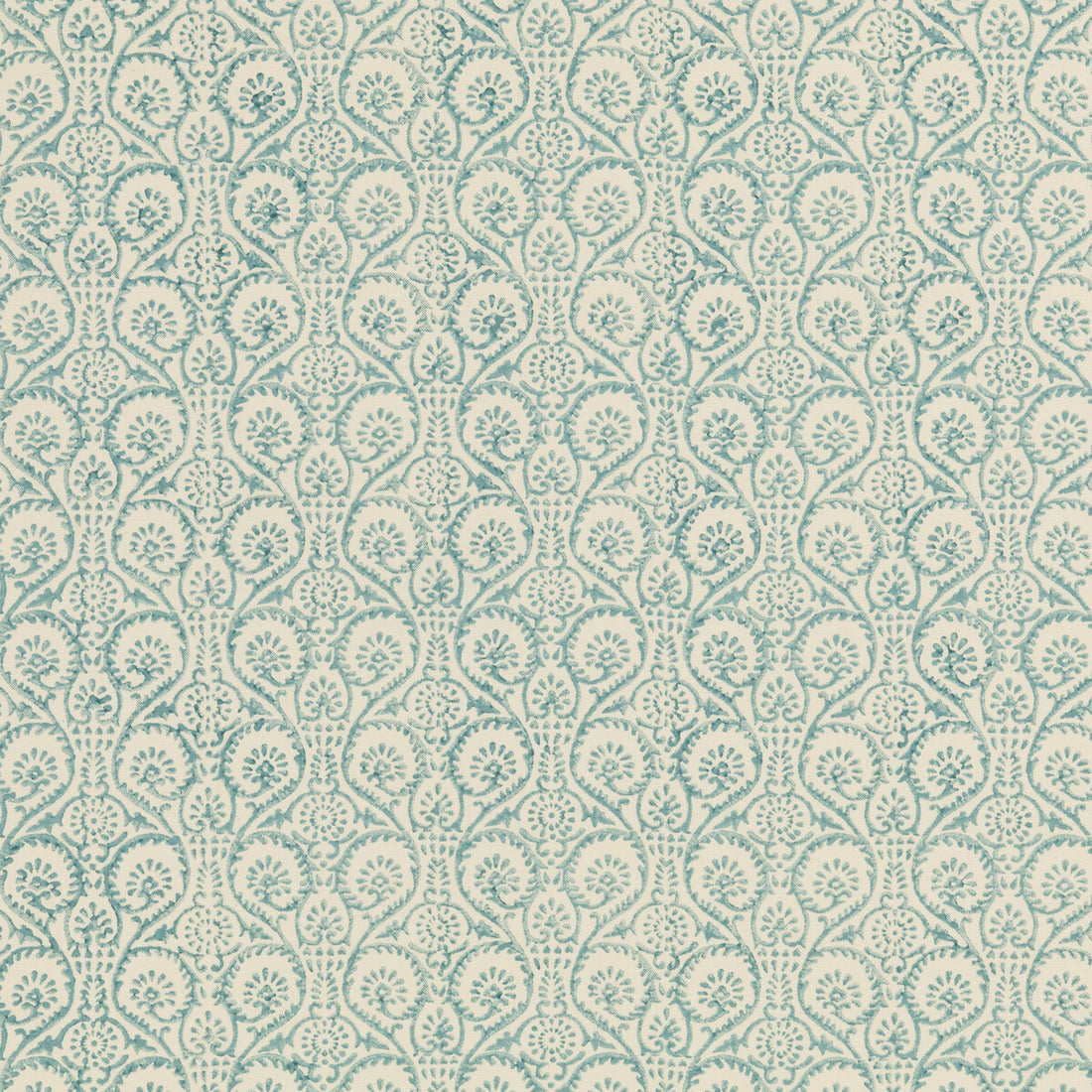 Pollen Trail fabric in aqua color - pattern PP50481.3.0 - by Baker Lifestyle in the Block Party collection