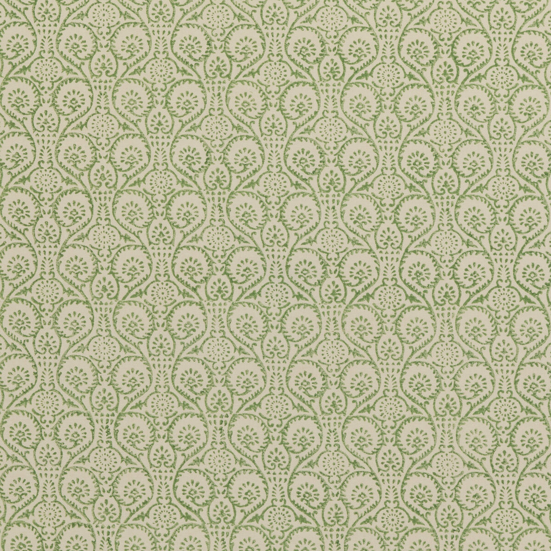 Pollen Trail fabric in green color - pattern PP50481.5.0 - by Baker Lifestyle in the Block Party collection