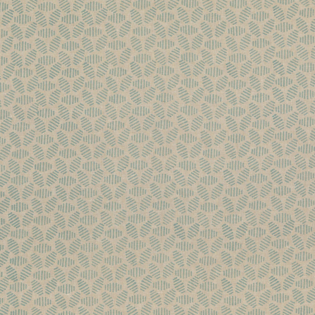 Bumble Bee fabric in aqua color - pattern PP50482.3.0 - by Baker Lifestyle in the Block Party collection