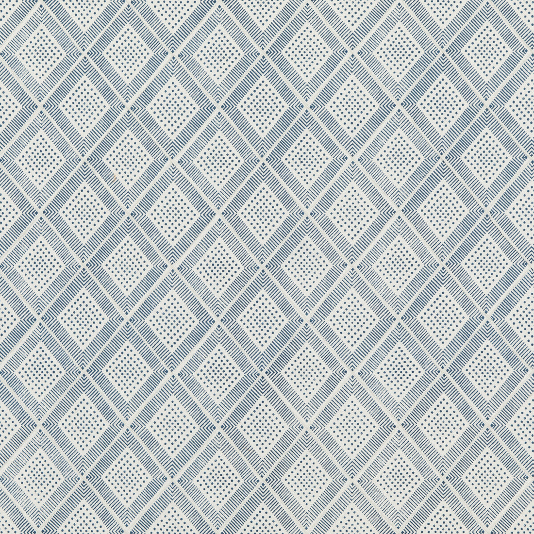 Block Trellis fabric in indigo color - pattern PP50484.1.0 - by Baker Lifestyle in the Block Party collection