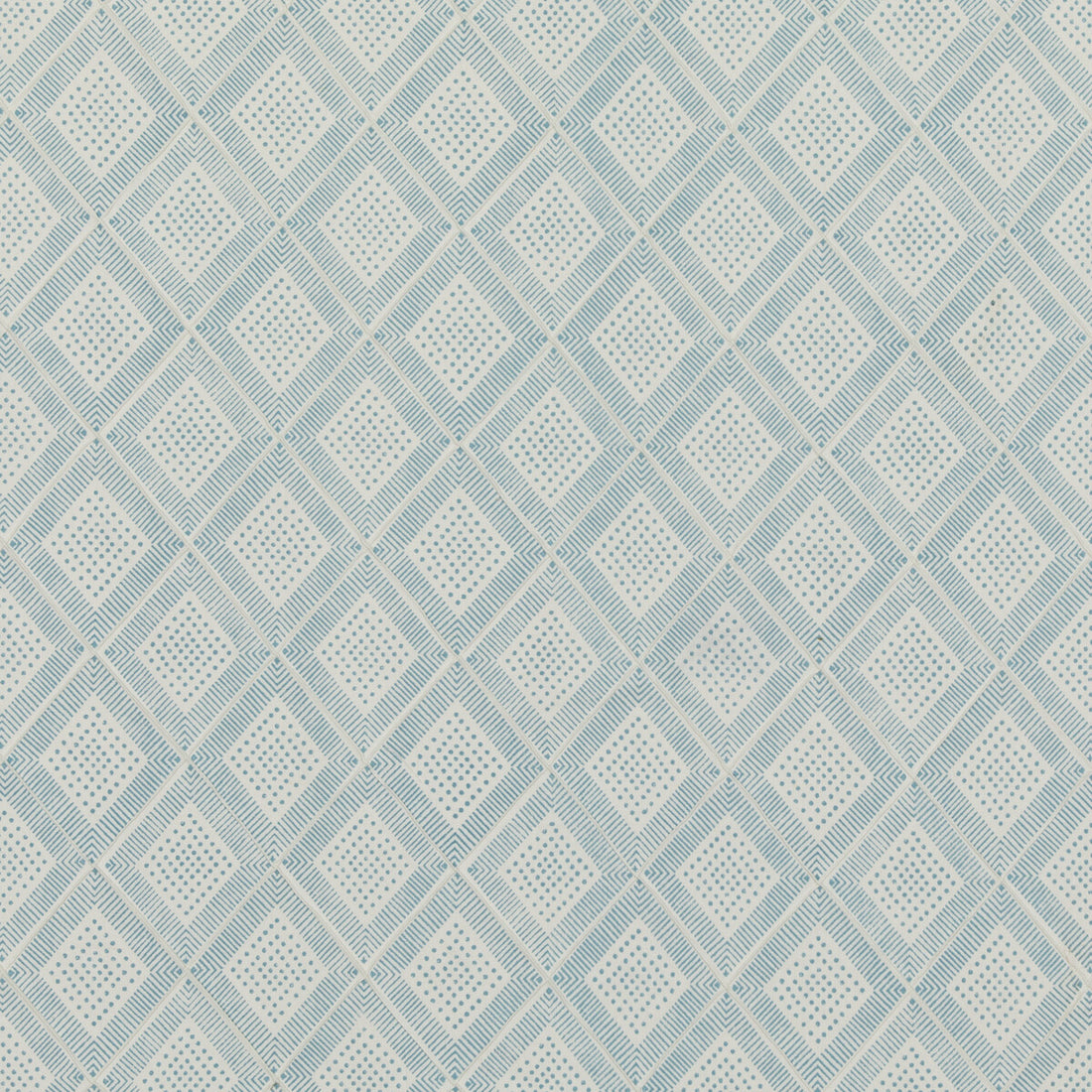 Block Trellis fabric in aqua color - pattern PP50484.3.0 - by Baker Lifestyle in the Block Party collection