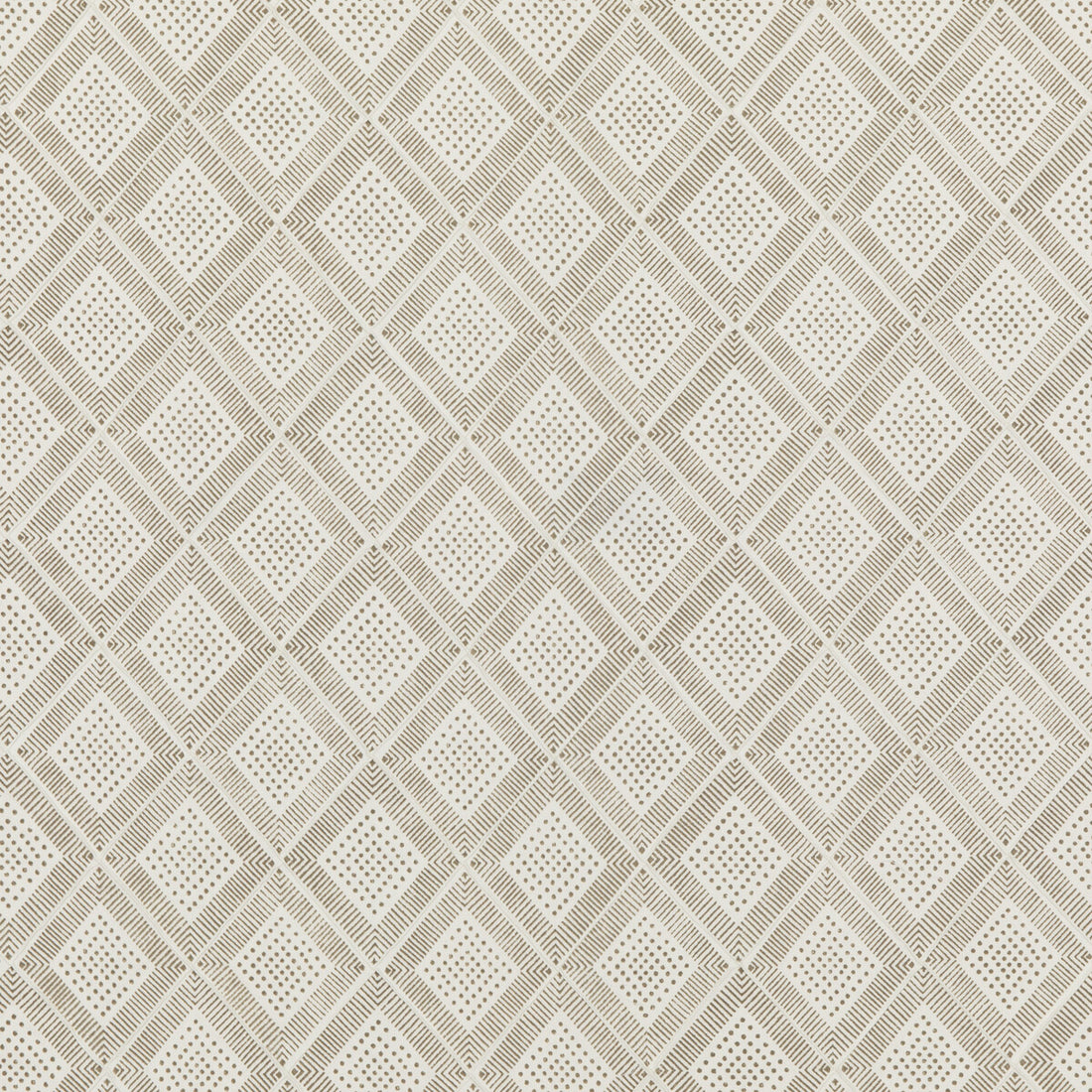 Block Trellis fabric in stone color - pattern PP50484.4.0 - by Baker Lifestyle in the Block Party collection