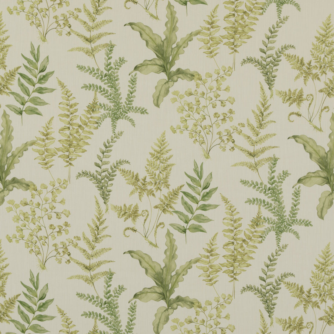 Ferndown fabric in green color - pattern PP50503.3.0 - by Baker Lifestyle in the Bridport collection